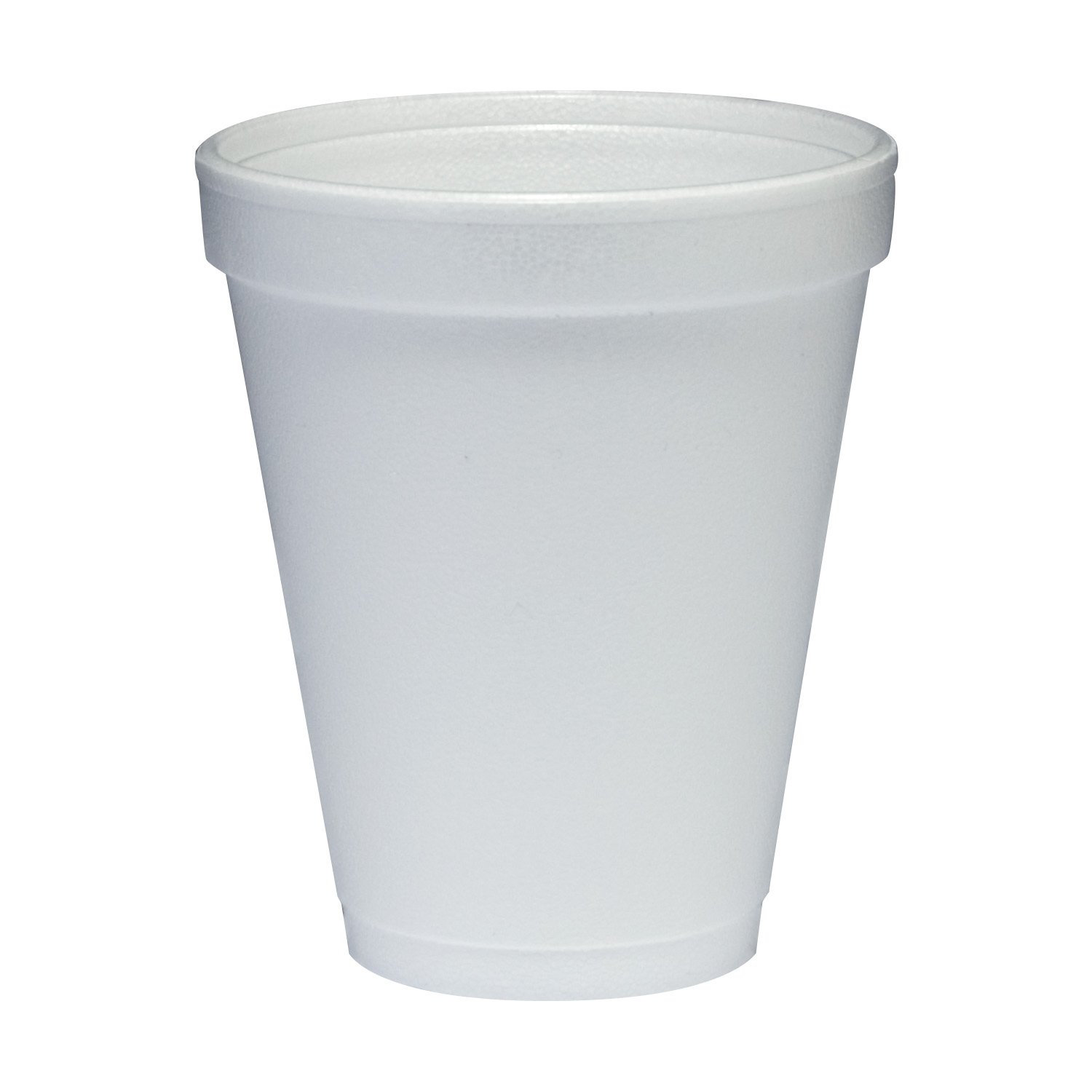 10 oz White Foam Cups by Dart Container Corp. - 2 Pack of 1000 (2000 Total) - Perfect for Parties, Picnics & Office Use
