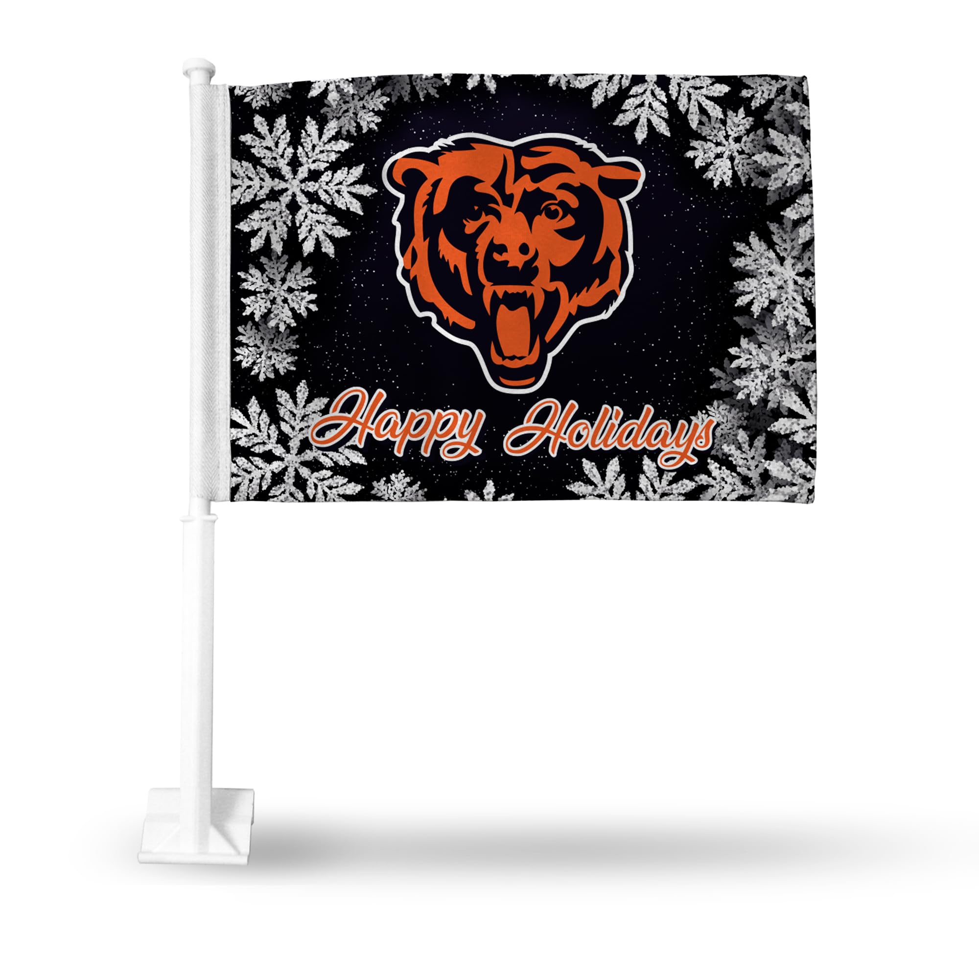 NFL Double-Sided Car Flag - Rico Industries Officially Licensed Team Car Accessory for Game Day & Tailgating - Show Your Team Spirit While Driving