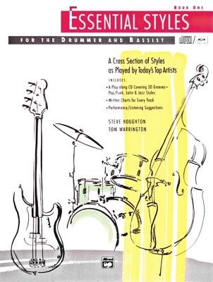 Essential Styles for Drummers and Bassists Book 1 with CD - Learn Rock, Jazz & Funk Techniques - Perfect for Music Lessons & Band Practice [Paperback]