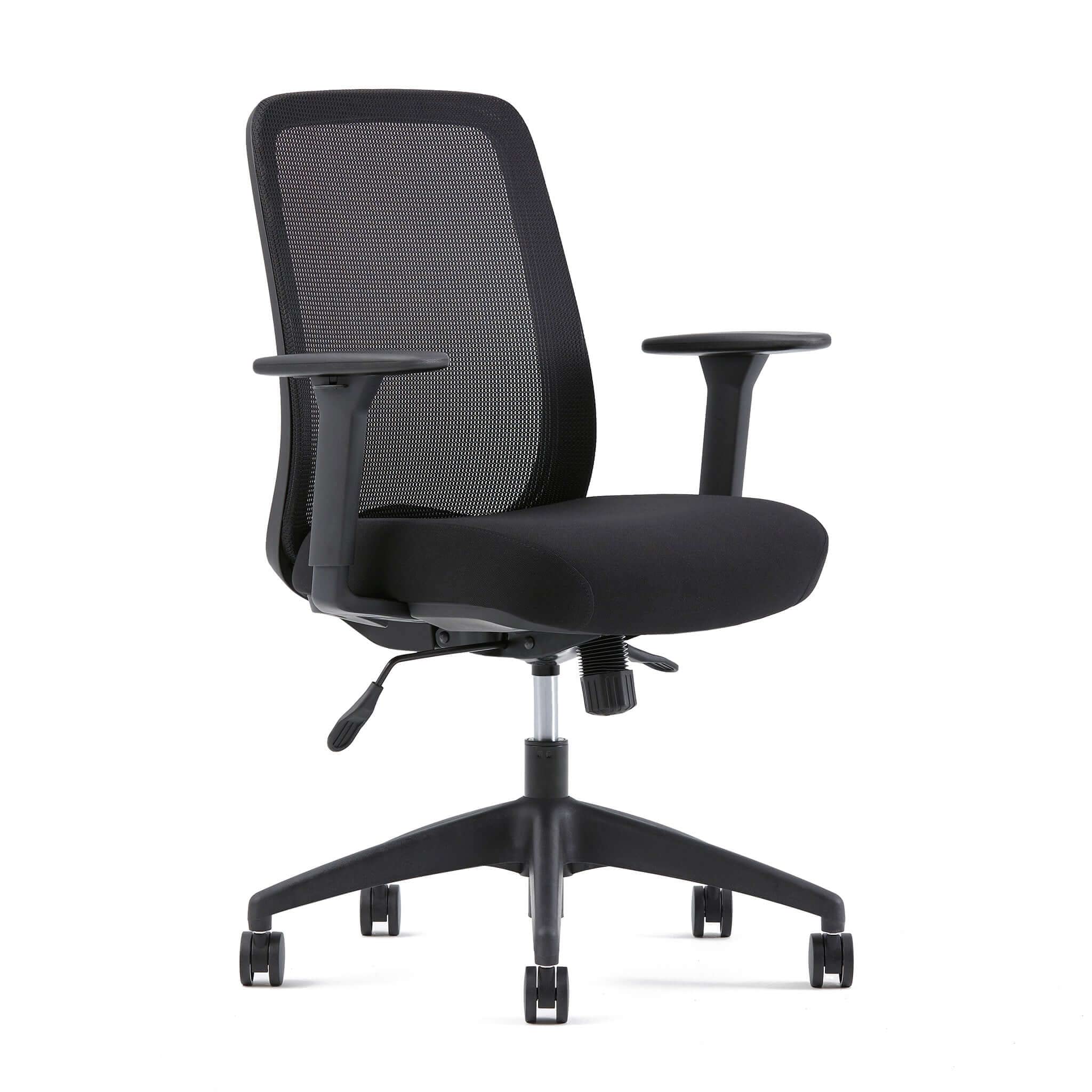 Haworth Assure Ergonomic Office Chair - Breathable Mesh Desk Chair for Home & Office - Comfortable Adjustable Task Chair for Long Hours - Perfect for Workstations & Home Offices