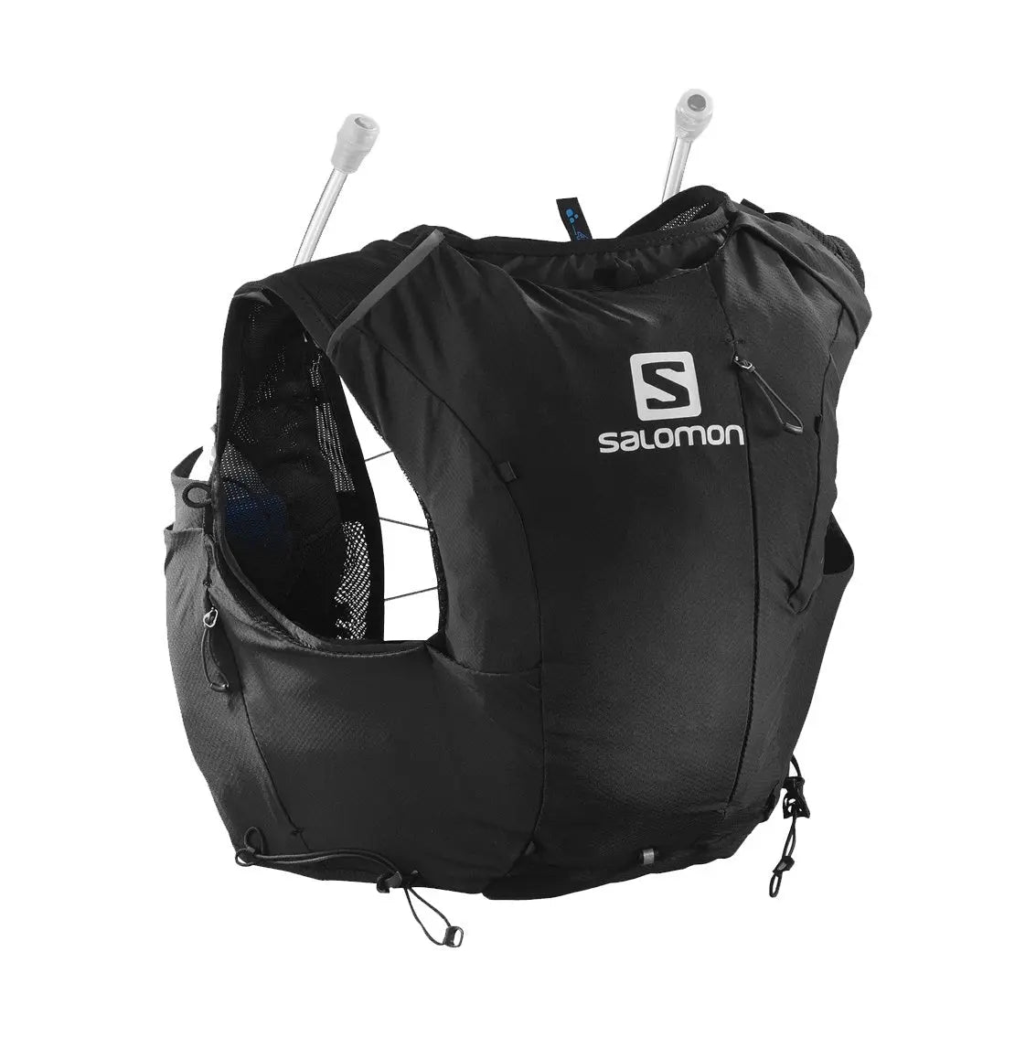 Salomon Advanced Skin 8 Hydration Vest for Women - Lightweight Running Pack with Water Bottles (Black/Ebony) - Perfect for Trail Running, Hiking & Outdoor Adventures
