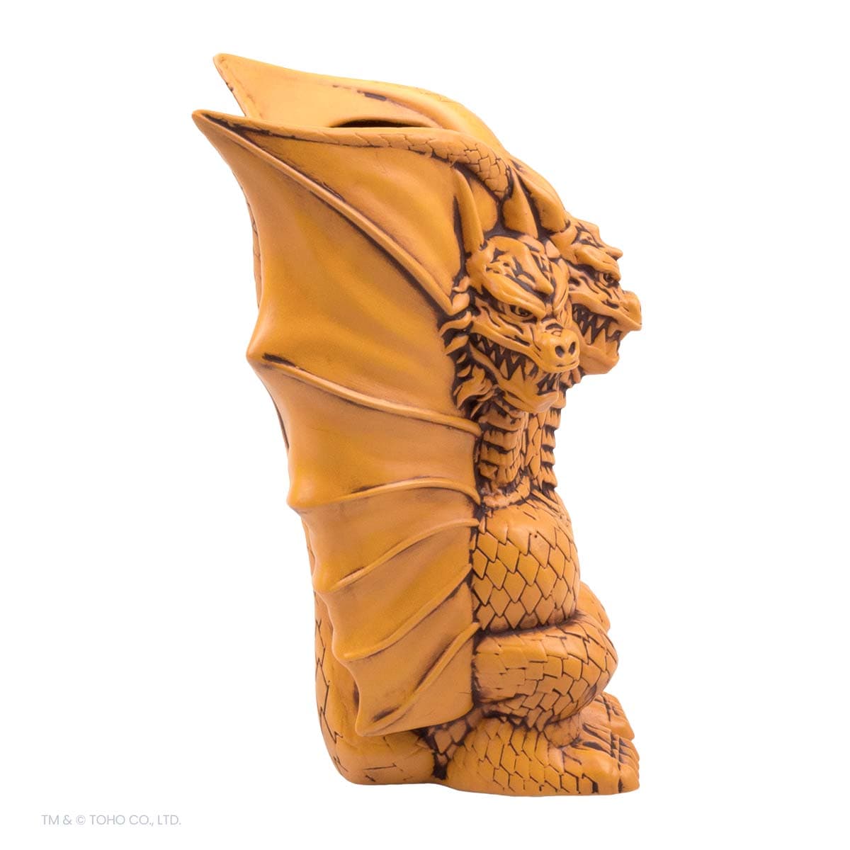 King Ghidorah Tiki Mug - Collectible Godzilla Monster Ceramic Cup for Tropical Cocktails & Home Bar Decor - Perfect for Themed Parties, Anime Fans & Kaiju Lovers