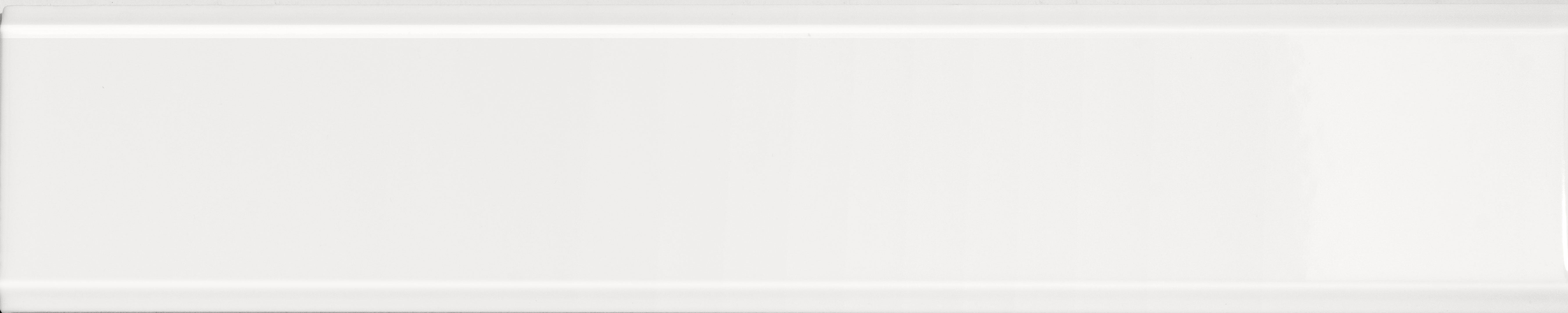 Reagan Beveled Subway Wall Tile - Premium Ceramic Tile for Kitchen Backsplash, Bathroom & Shower - Classic White Glossy Finish - Easy to Clean & Install
