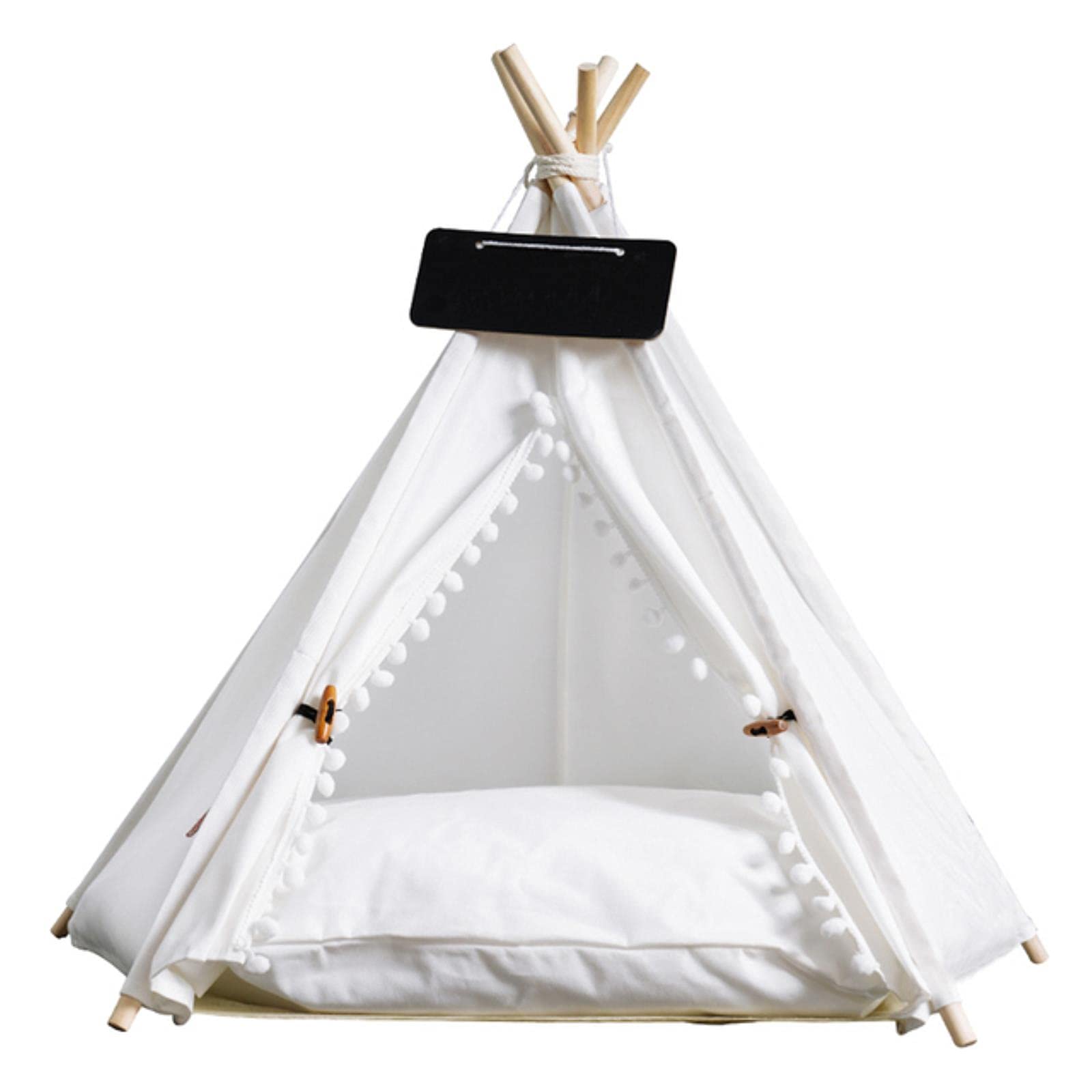 Madezz Portable Pet Tent - Washable Indoor/Outdoor Dog & Cat House with Mat - Perfect for Travel, Camping, and Home Use