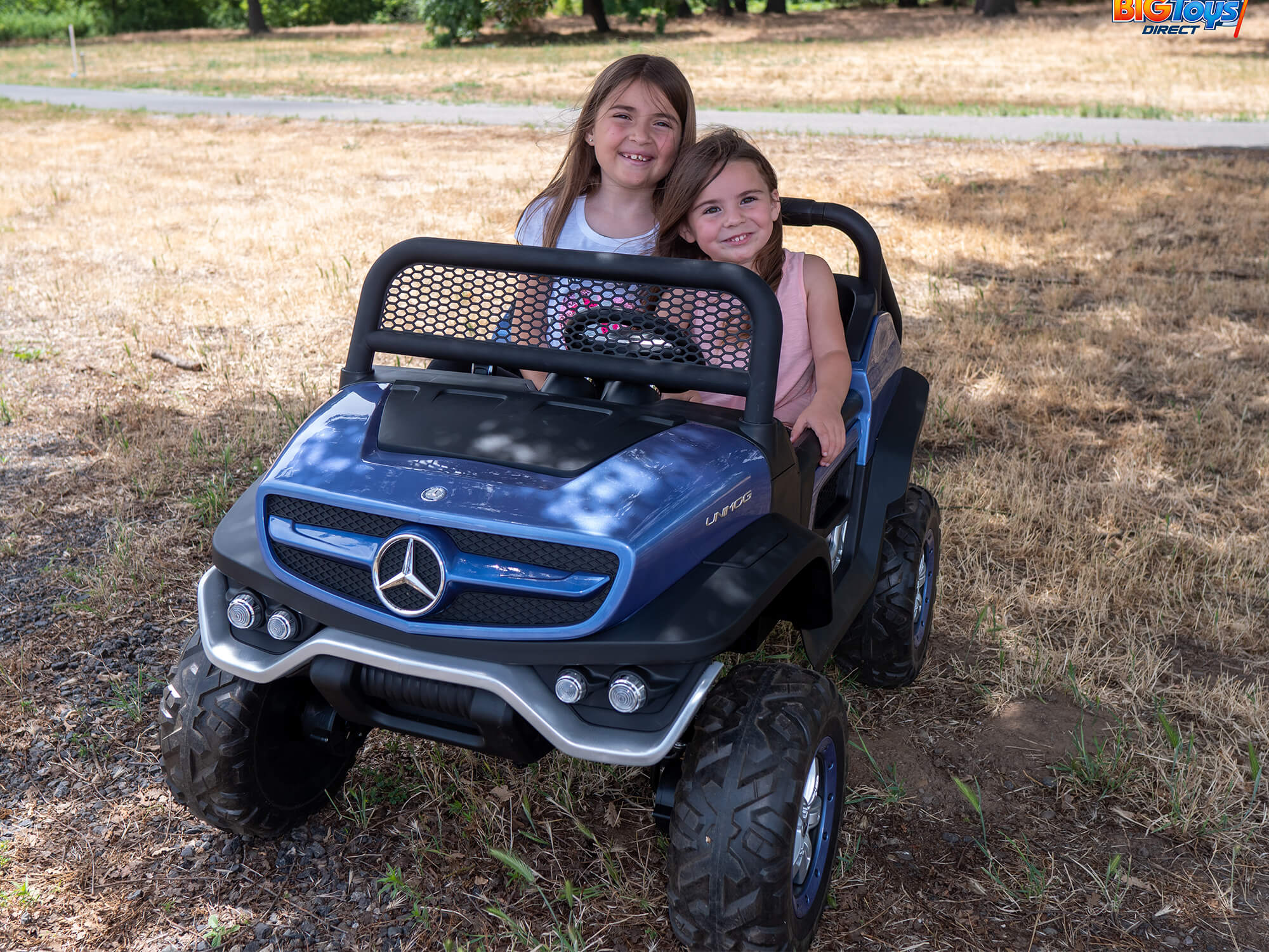 24V Mercedes Benz UNIMOG Kids Ride On UTV with Parent Remote Control - Red Electric Toy Car for Boys & Girls | Outdoor Play, Backyard Adventure, Birthday Gift