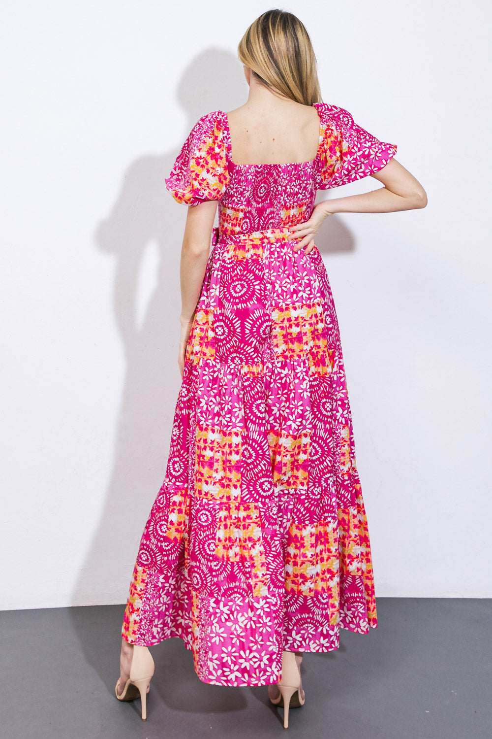 Faith-Inspired Woven Maxi Dress for Women - Elegant Boho Summer Dress for Beach, Wedding & Vacation