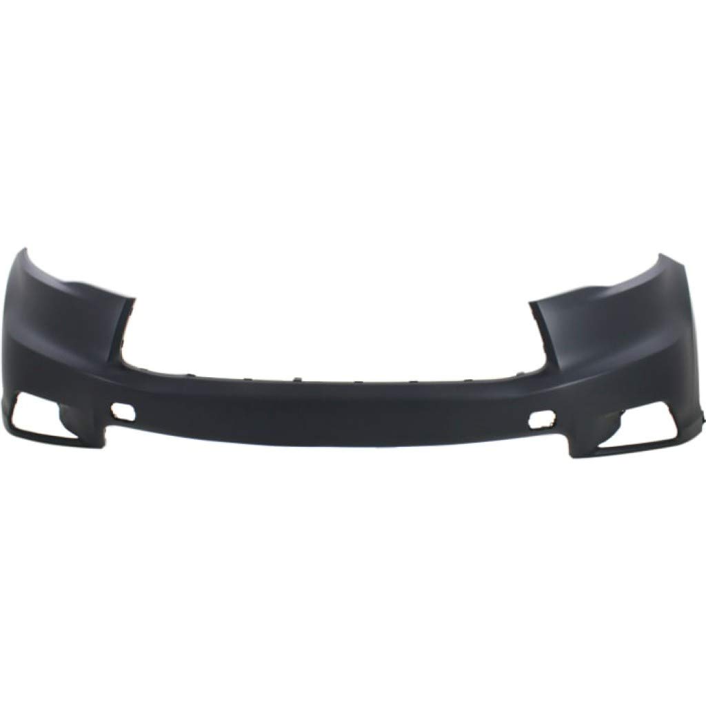 Toyota Highlander Bumper Cover 2014-2016 Front Upper Primed - Perfect Fit & Easy Installation for TO1014102 521190E925