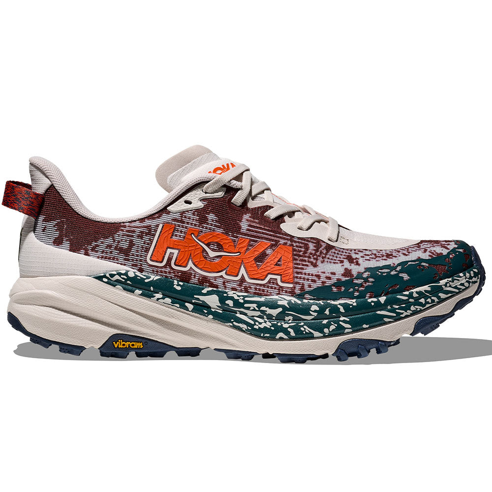HOKA ONE ONE Speedgoat 6 Trail Running Shoes for Men - Lightweight & Cushioned Hiking Boots - Perfect for Mountain Trails, Hiking & Outdoor Adventures