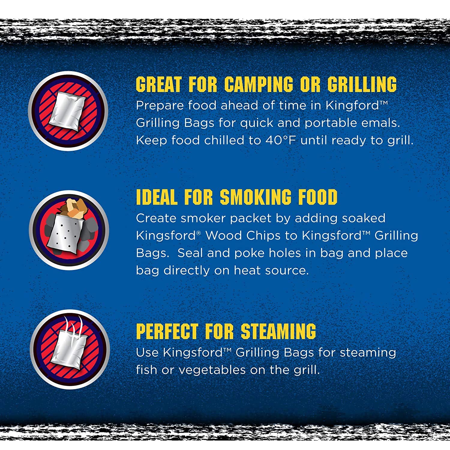 Premium Heavy-Duty Aluminum Grill Bags - Lock in Flavor & Simplify BBQ Cleanup - Eco-Friendly Disposable 15.5