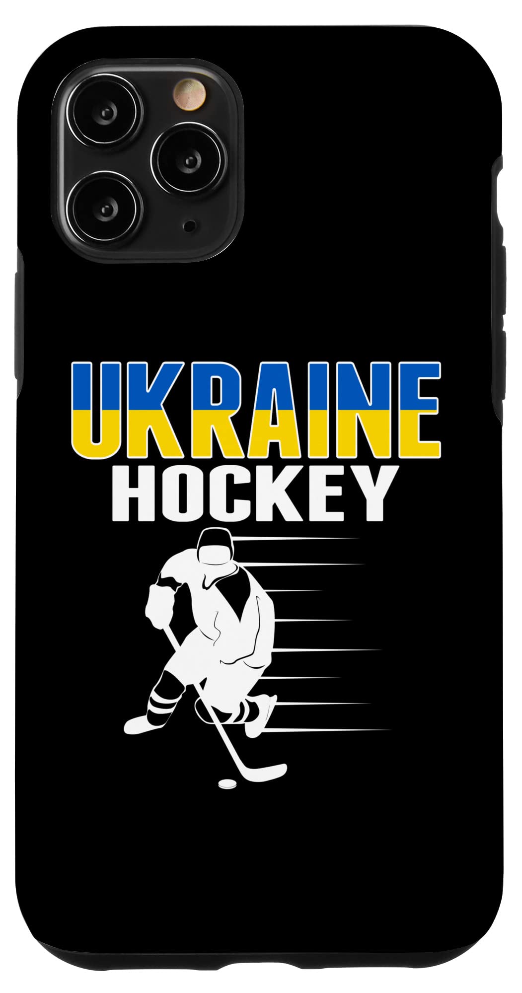 iPhone 11 Pro Case - Ukrainian Hockey Team Design - Show Your Support for Ukraine Ice Hockey Fans - Perfect for Games, Travel & Daily Use
