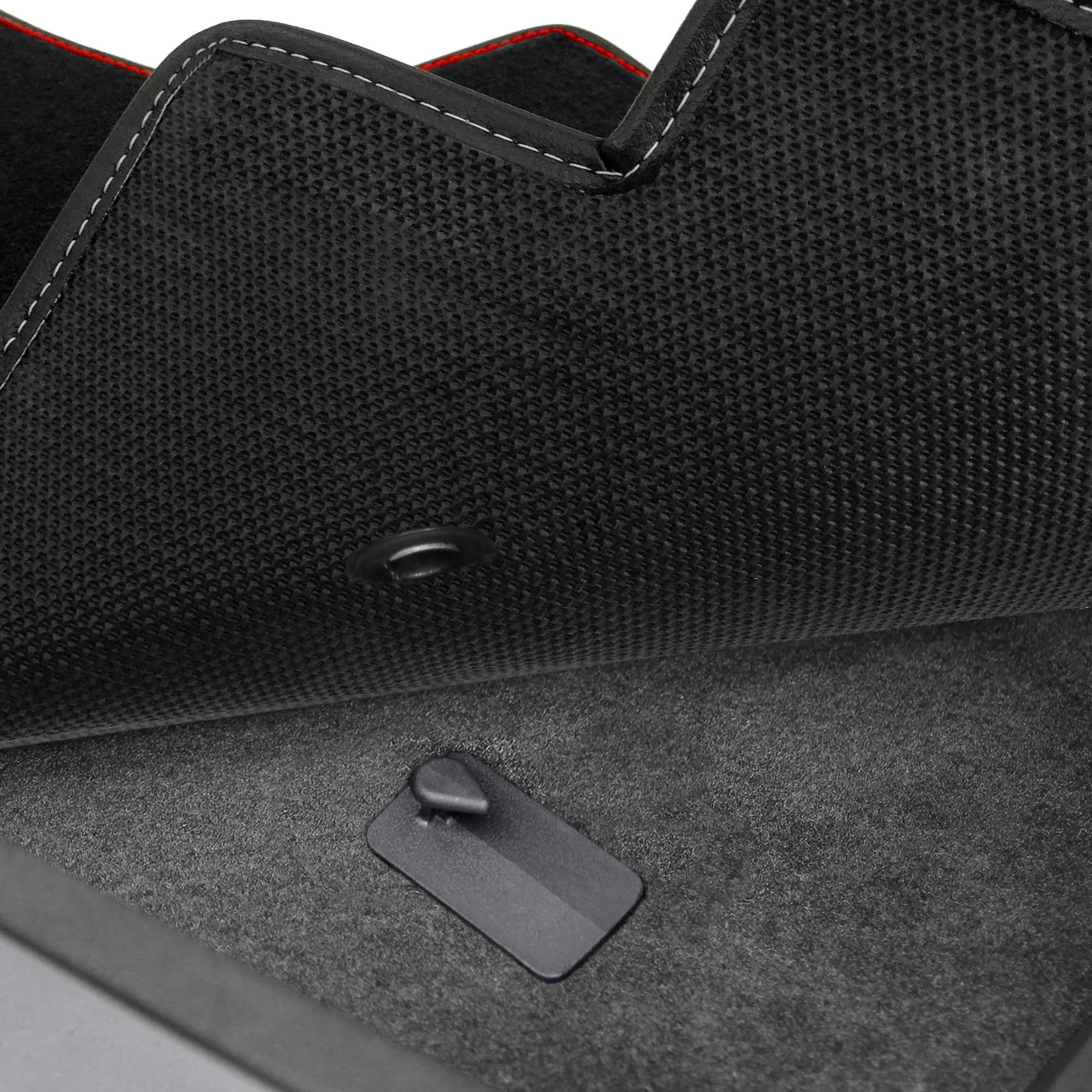 Premium Custom-Fit Carpeted Floor Mats for Dodge Challenger 2011-2023 | Luxury Car Floor Liners (Charcoal, 2-Piece Set) - Perfect for All-Weather Protection & Enhanced Interior Style
