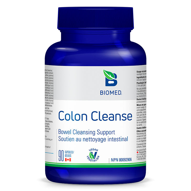 Biomed Colon Cleanse Detox Supplement - 90 Capsules for Digestive Health & Gut Cleansing | Supports Regularity & Detoxification