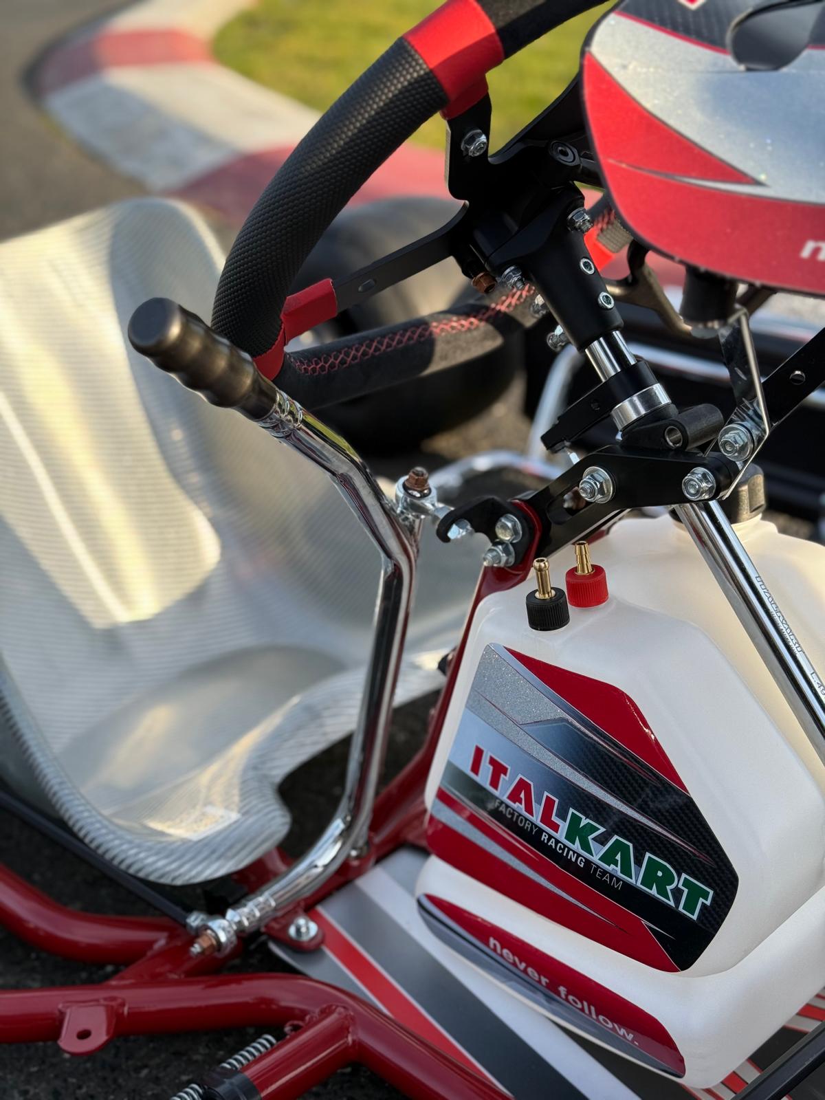Italkart Rapido V1 Adjustable Wheel Base KZ/Shifter Kart Chassis - Perfect for Competitive Kart Racing & Track Performance