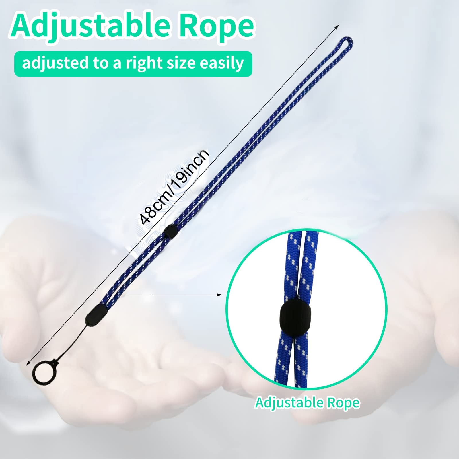 Peritoneal Dialysis Lanyard Kit with Silicone Rings - Secure Catheter Holder for Home Dialysis Care