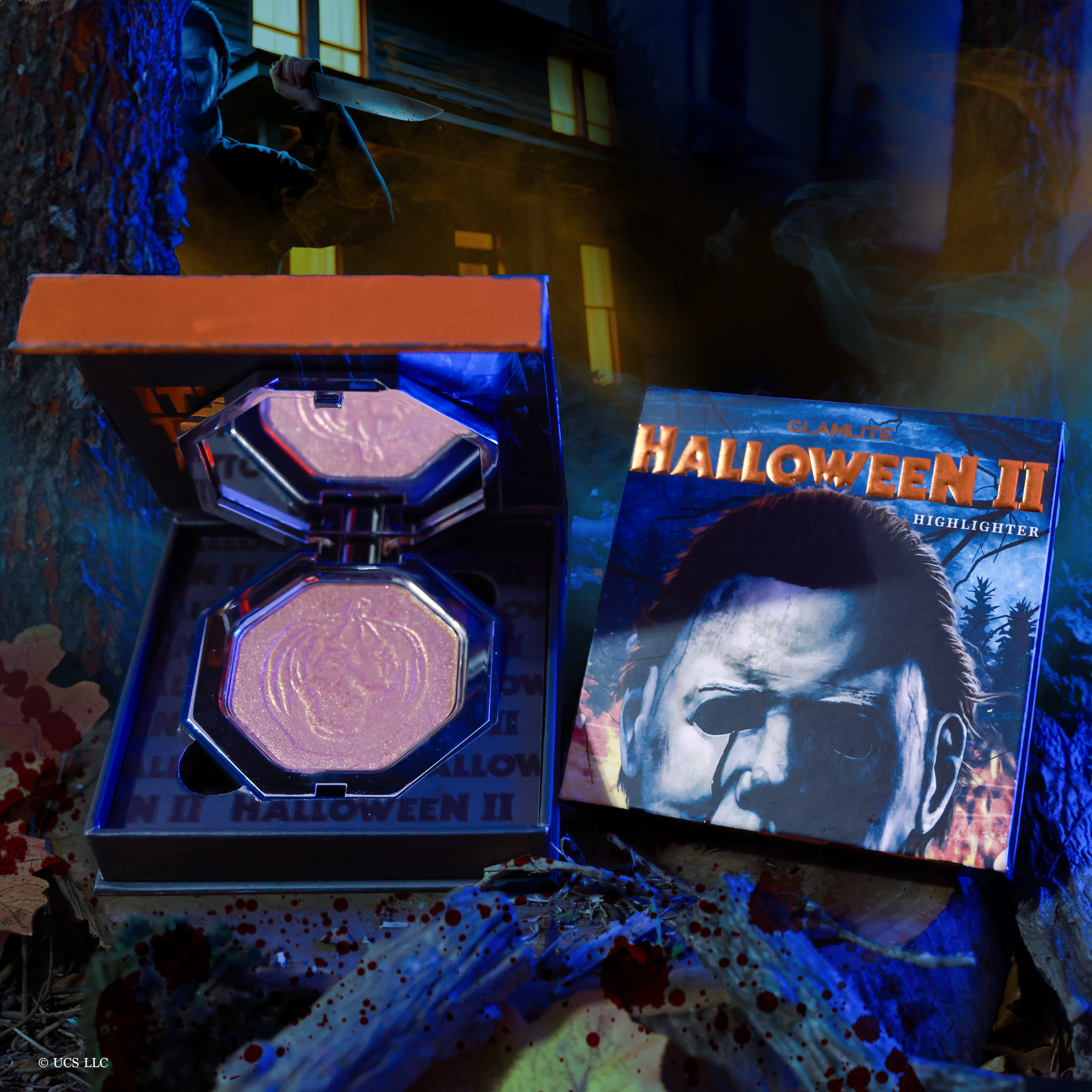 Halloween II Highlighter - Vibrant Makeup Highlighter for Cosplay & Costume - Perfect for Halloween, Parties, and Special Effects Makeup
