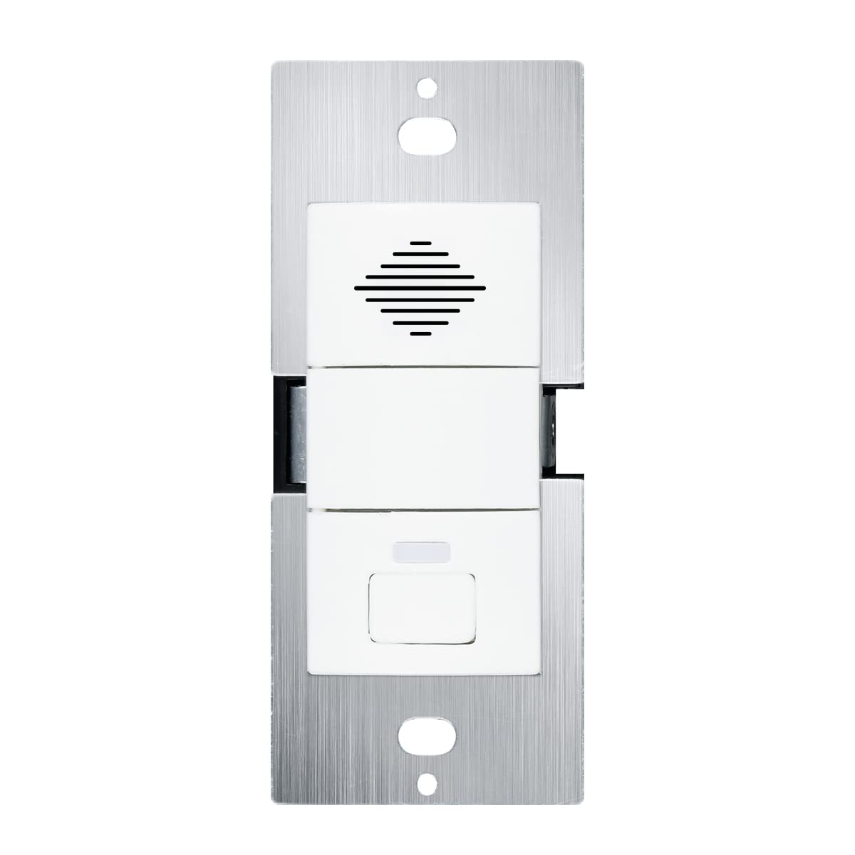 Tech Drive Ultra Quiet 110 CFM Bathroom Exhaust Fan with Humidity Sensor & Timer - 1.2 Sone In-Wall Ventilation Fan for Home, White | Perfect for Bathrooms, Kitchens & Laundry Rooms