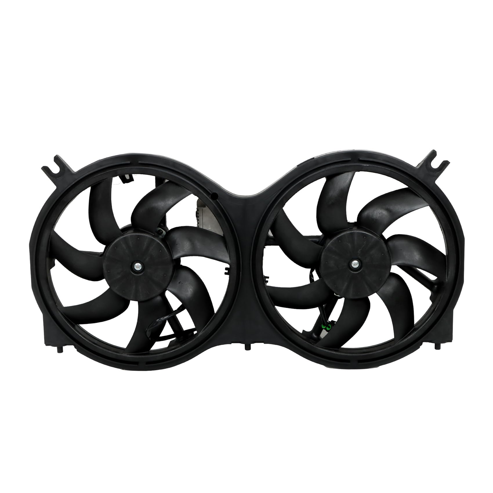Nissan Pathfinder Infiniti JX35 QX60 Radiator Cooling Fan with Control Module 621-586 Replacement (2013-2018) - High Performance Cooling for Hot Weather & Heavy Traffic Driving