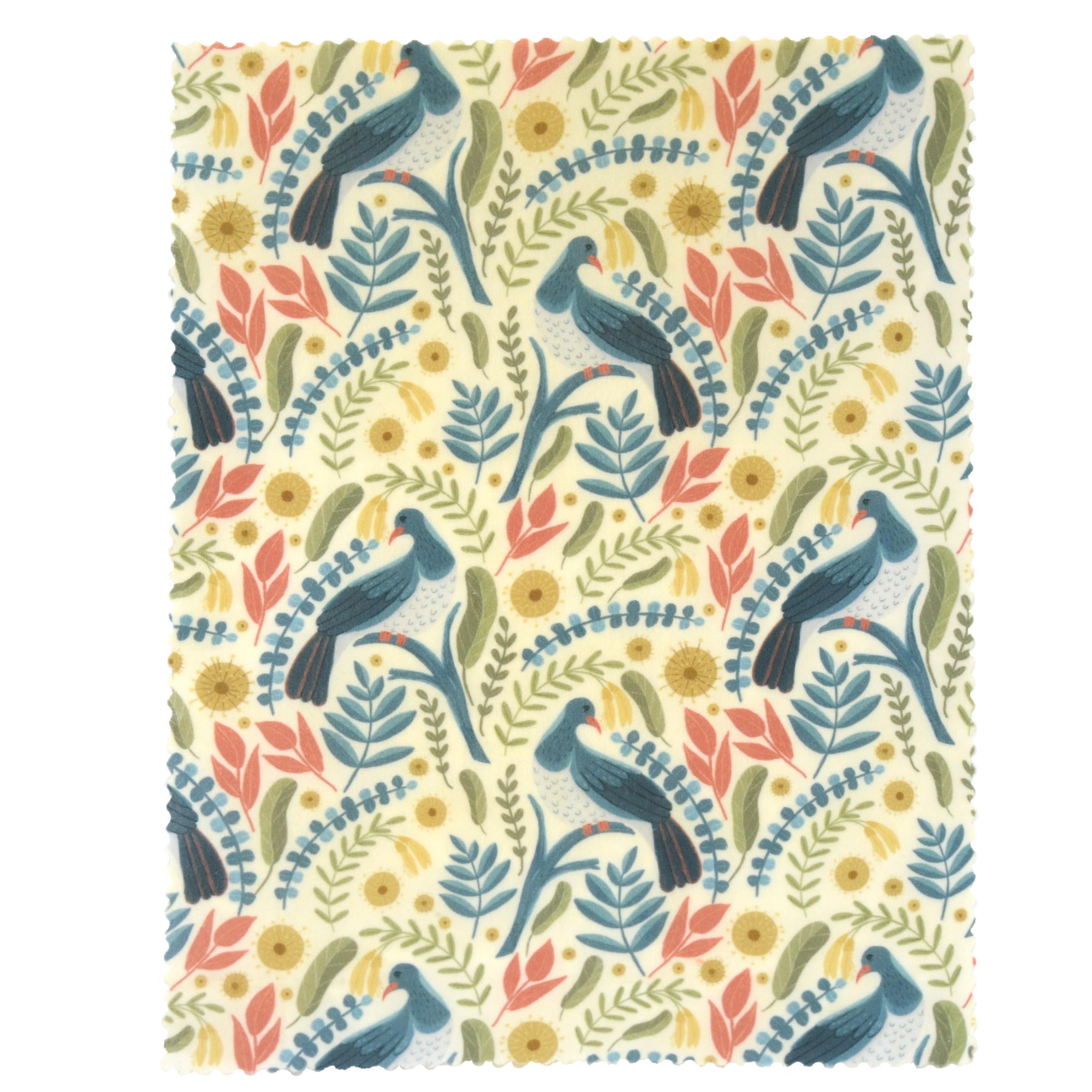 Eco-Friendly Beeswax Food Wraps - Reusable & Sustainable Food Storage Alternative for Sandwiches, Fruits & Leftovers | Medium Size (8
