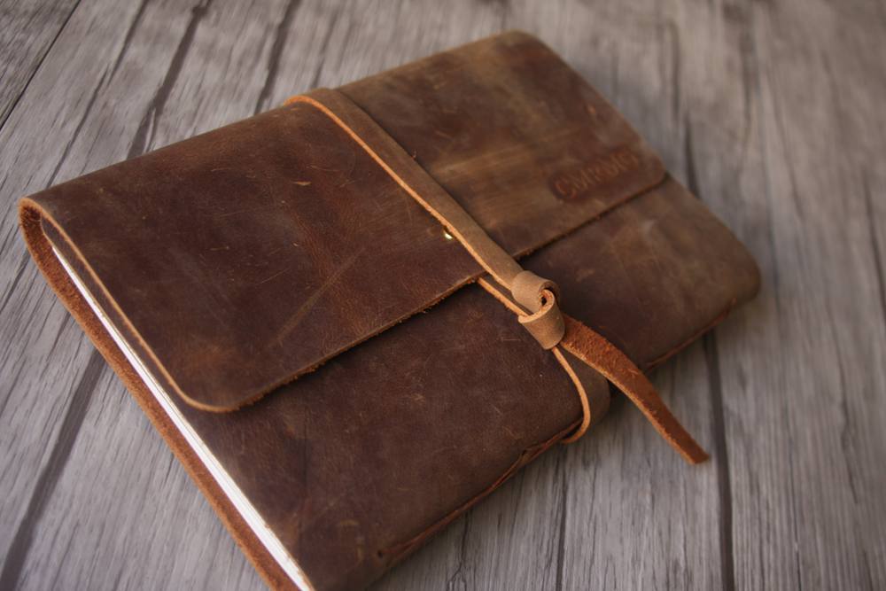 Premium Handmade Large Leather Bound Sketchbook for Artists - Perfect for Drawing, Sketching & Watercolor Painting - Ideal Gift for Art Lovers