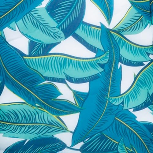 Turquoise Tropical Palm