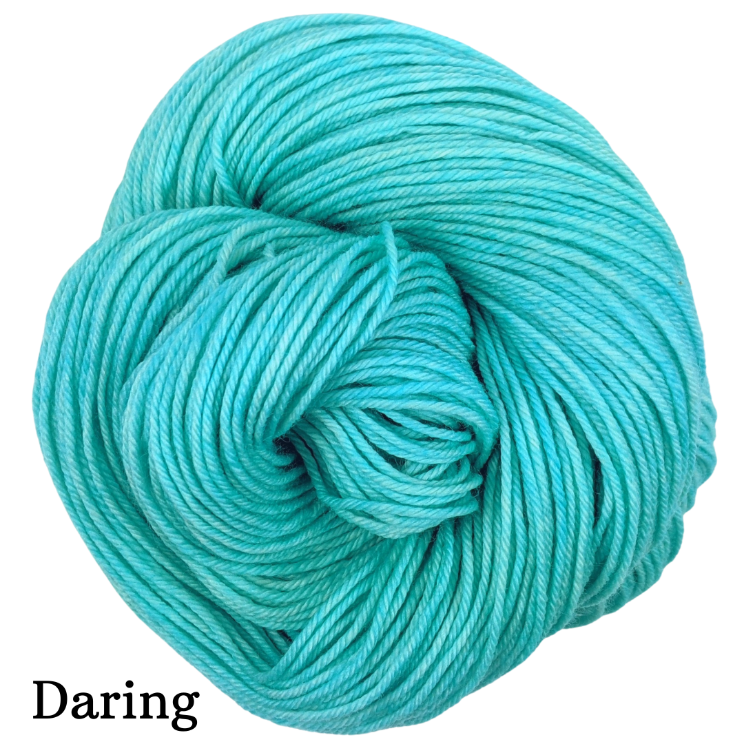 Knitcircus Yarns Crowd Surfing Semi Solid Skeins - Premium Ready-to-Ship Yarn for Knitting & Crocheting - Perfect for Scarves, Sweaters & DIY Crafts