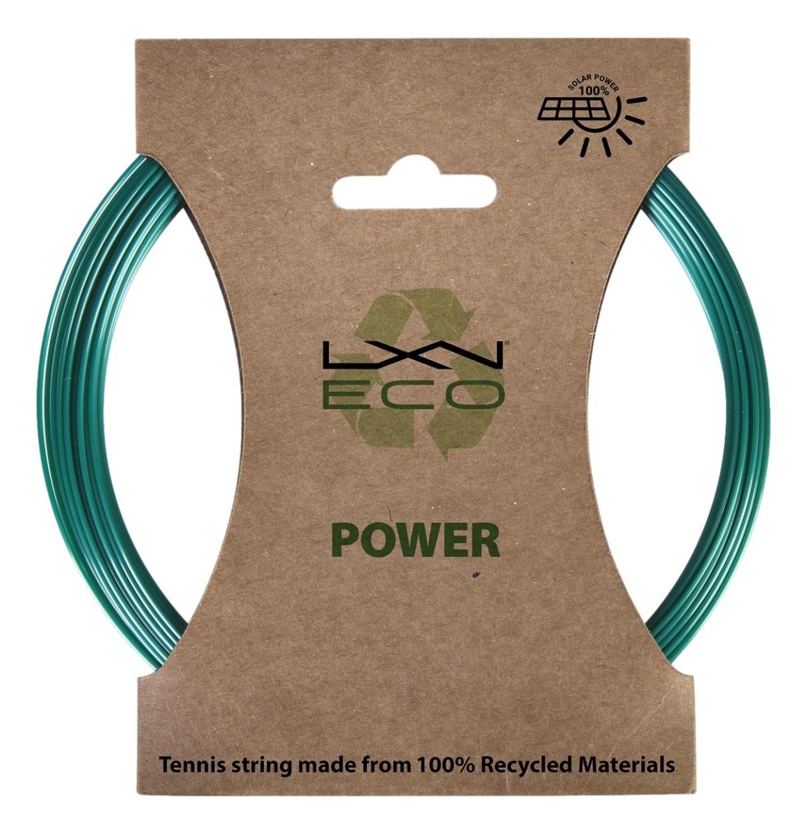 Luxilon Eco Power 125 Tennis String - Premium Polyester String for Power & Control | Perfect for Competitive Players & Tournament Play