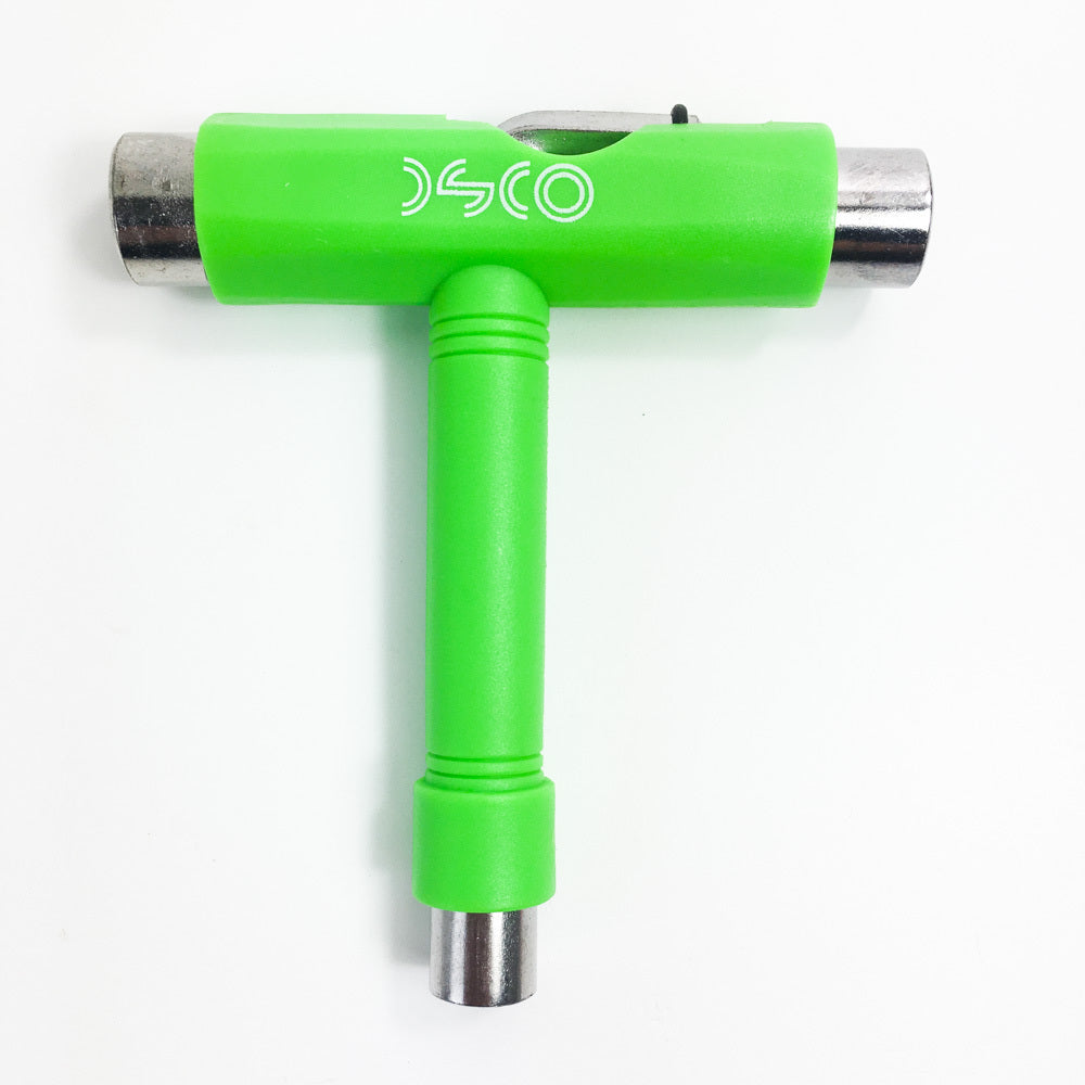 DSCO Professional Skateboard Tool Kit - Multi-Function Skate Tool for Adjusting Trucks, Wheels & Bearings | Perfect for Skateboard Maintenance & DIY Repairs at Home or Park
