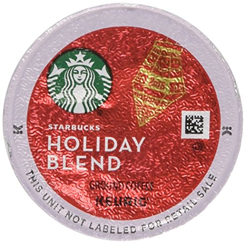Starbucks Holiday Blend K-Cups 2016 Limited Edition Coffee Pods, 54 Count - Perfect for Keurig Brewers, Office Coffee Breaks & Holiday Gatherings