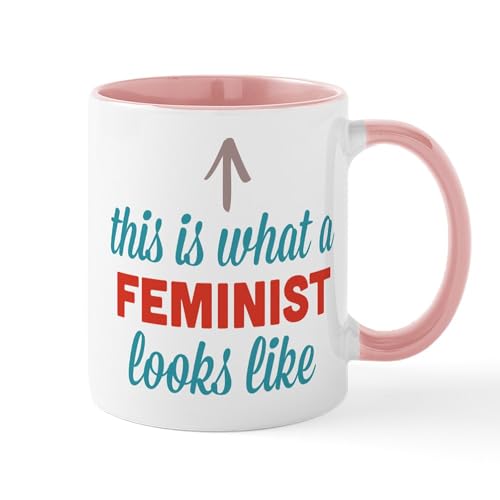 White/Pink Inside - Feminist Looks Like Mug