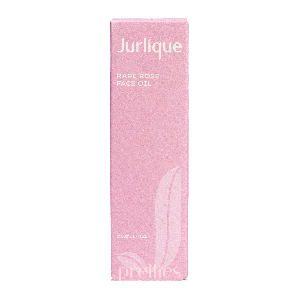 Jurlique Rare Rose Face Oil 50ml - Hydrating & Nourishing Facial Oil for Dry Skin - Perfect for Nighttime Skincare Routine & Anti-Aging Treatment