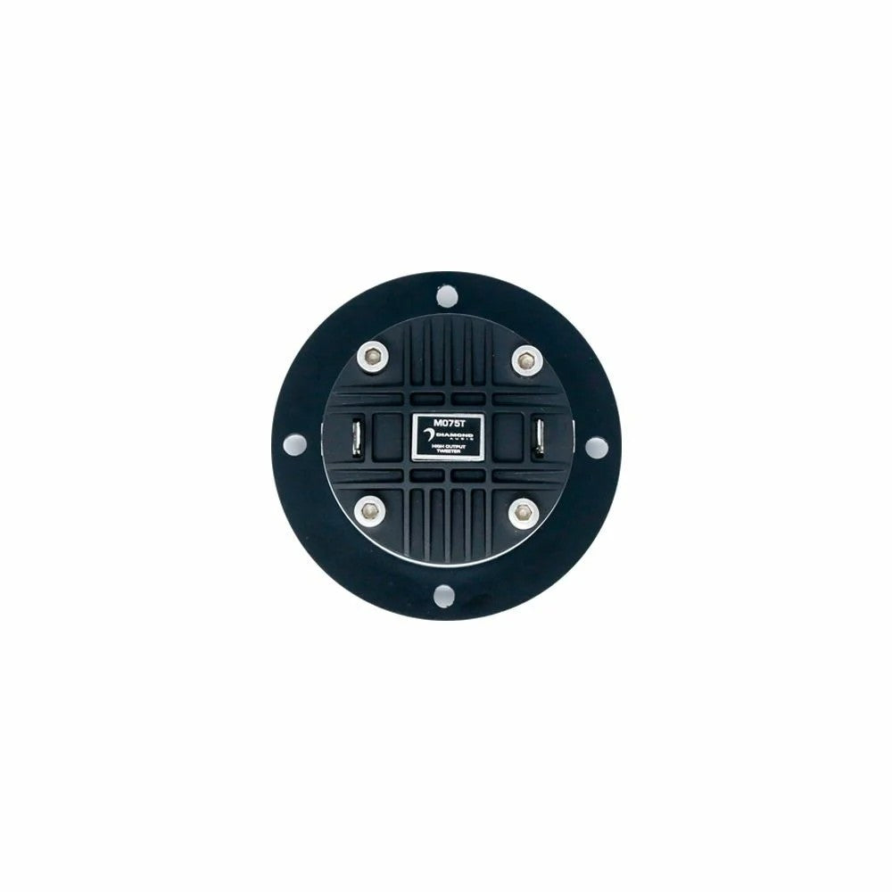 Diamond Audio M075T 100W MAX (50W RMS) 1 Motorsport Series High-Performance Compression Tweeter - Premium Car Audio Upgrade for Racing & Off-Road Vehicles