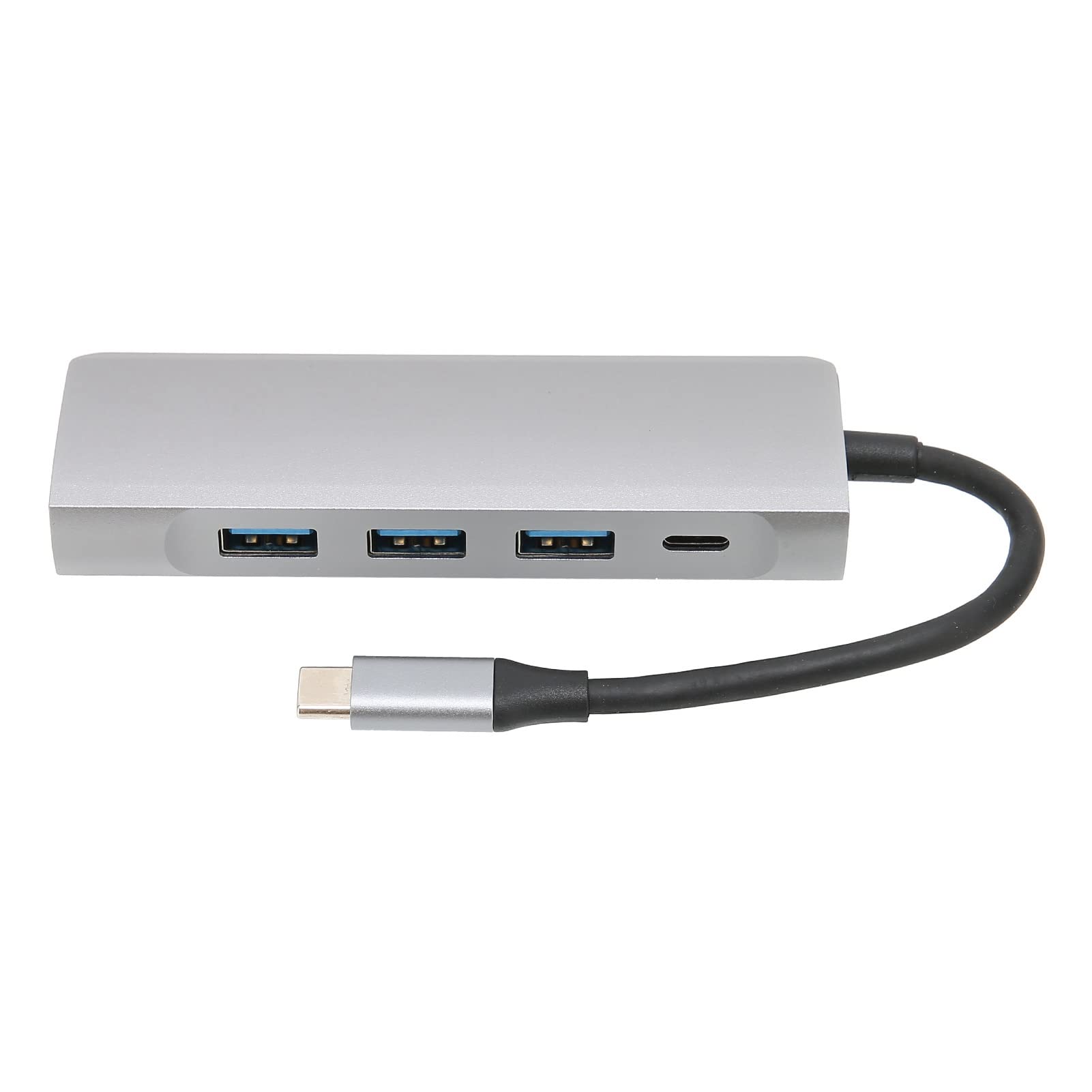 5-in-1 USB C Hub Docking Station with 3 USB 3.0 Ports - 5Gbps High-Speed Data Transfer, Smart Chip & Aluminum Alloy Heat Dissipation - Perfect for MacBook, iPad Pro, Laptop & Desktop Workstations