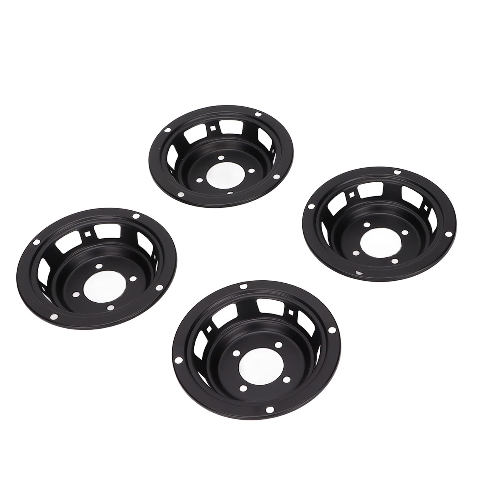 4pcs 3 Inch Speaker Brackets - Heavy Duty Iron Speaker Stands for DIY Audio Projects | Perfect for Home Theater, Car Audio & Studio Monitor Mounting