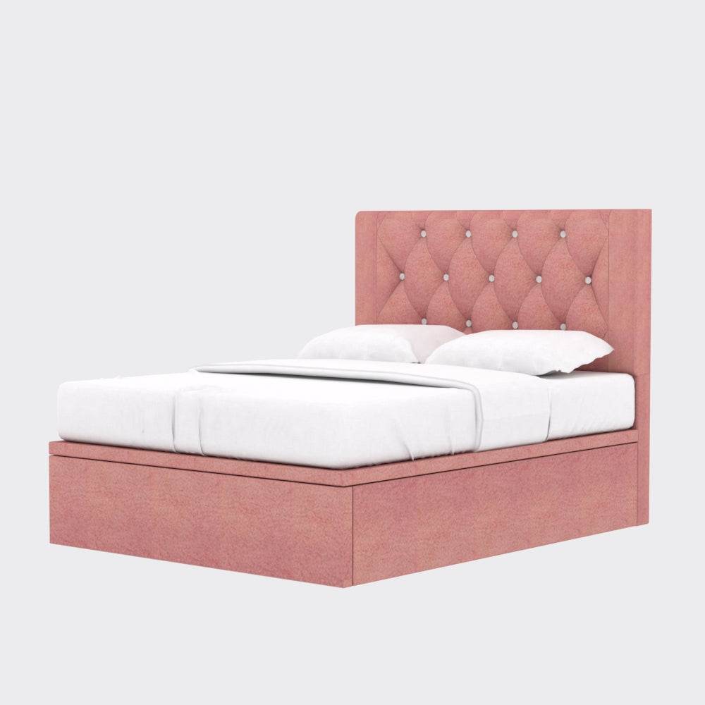 Hansen Fabric Storage Bed with Drawers - Pet Friendly Dog & Cat Bed - Perfect for Small Spaces, Kids Rooms & Pet-Friendly Homes