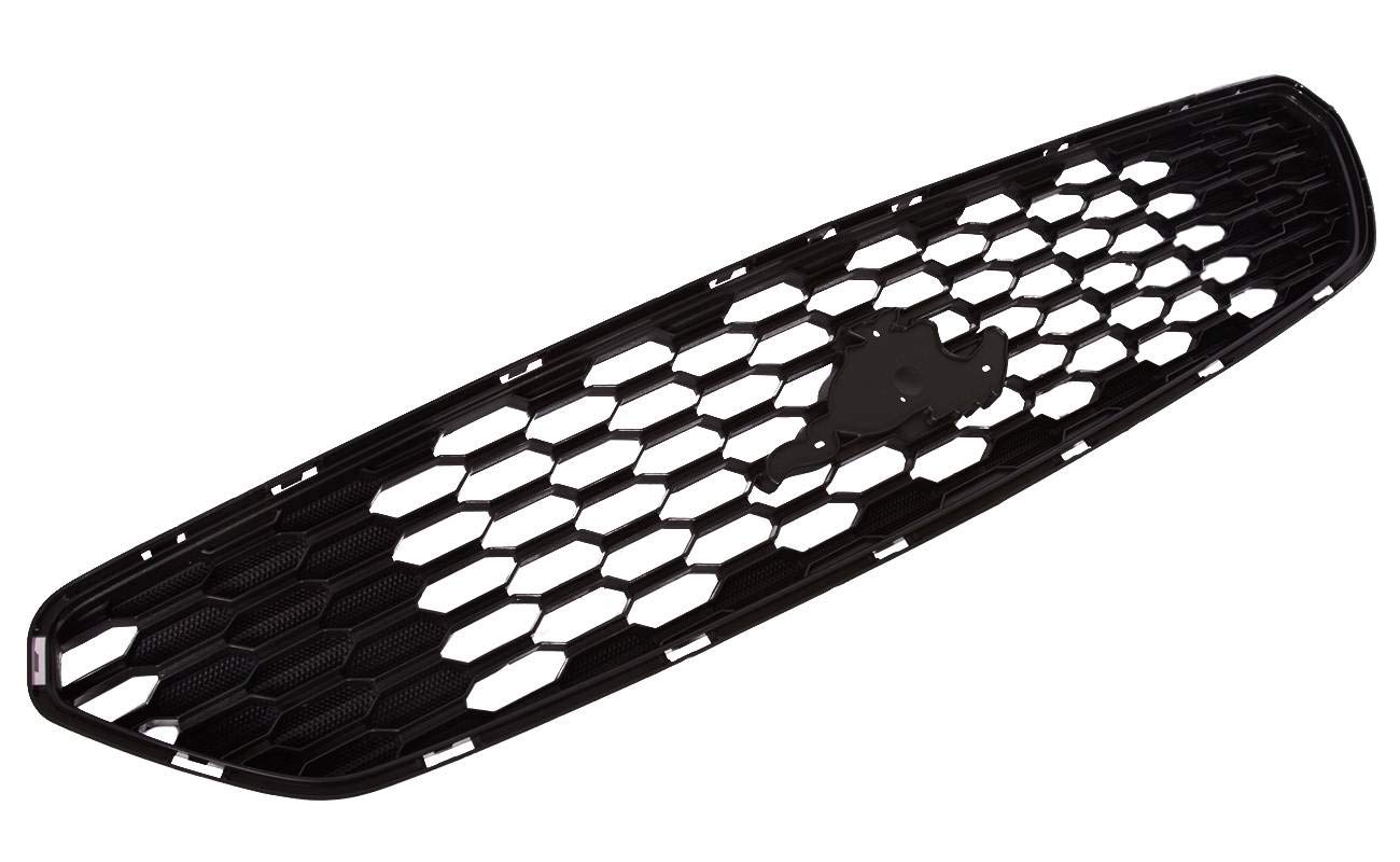 Bapmic Front Upper Bumper Grille FR3Z-8200-AA Replacement for 2015-2017 Ford Mustang EcoBoost & V6 - Perfect Fit, Durable ABS Plastic, Enhances Vehicle Appearance - Ideal for Car Upgrades, Customization & Off-Road Protection