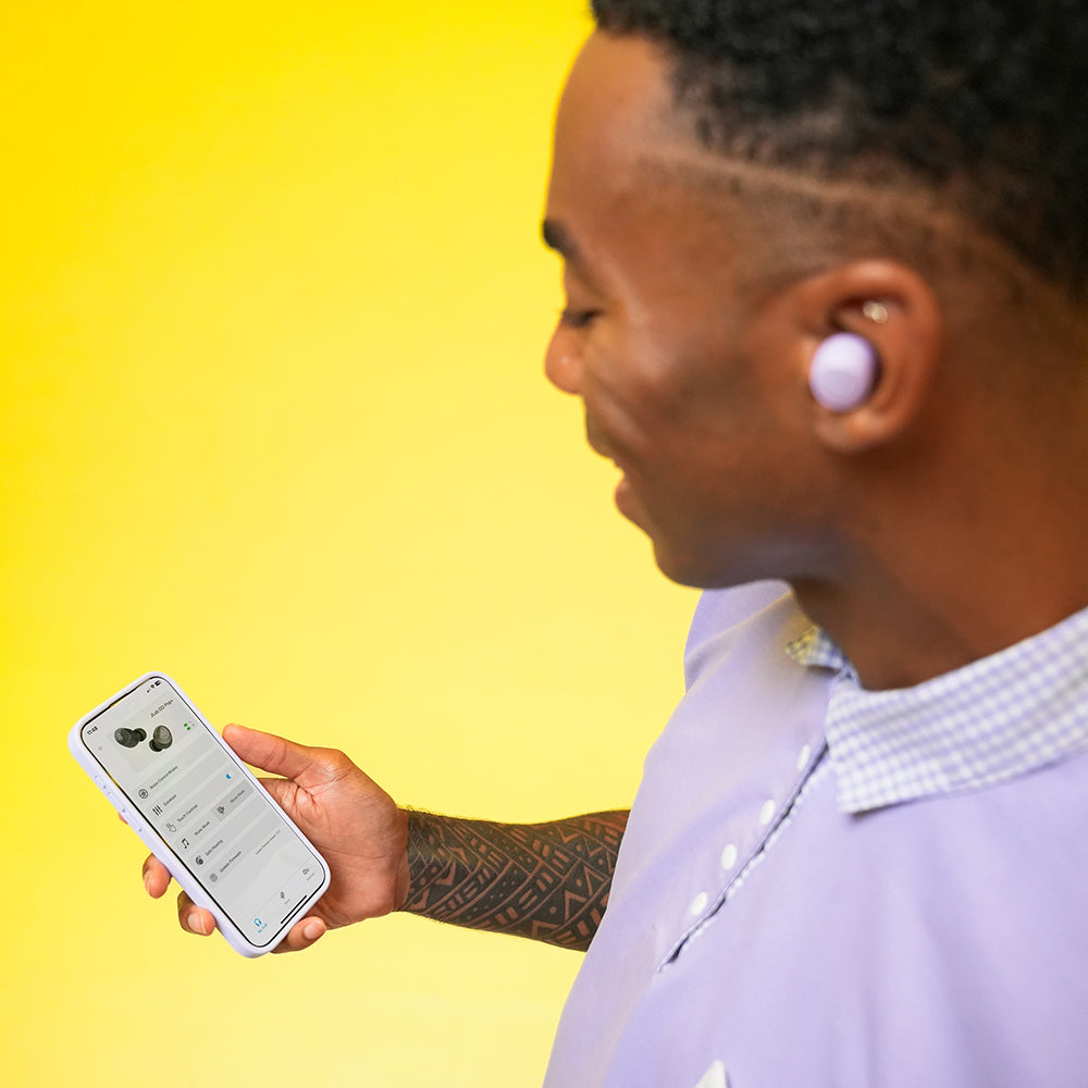 Go Pop+ Lilac & Cloud Foam Ear Tips Gift Set for AirPods Pro - Noise Isolating Soft Silicone Earbud Covers for Comfort & Secure Fit - Perfect for Workouts, Travel & Daily Use