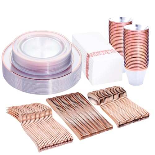 E Clear Rose Gold