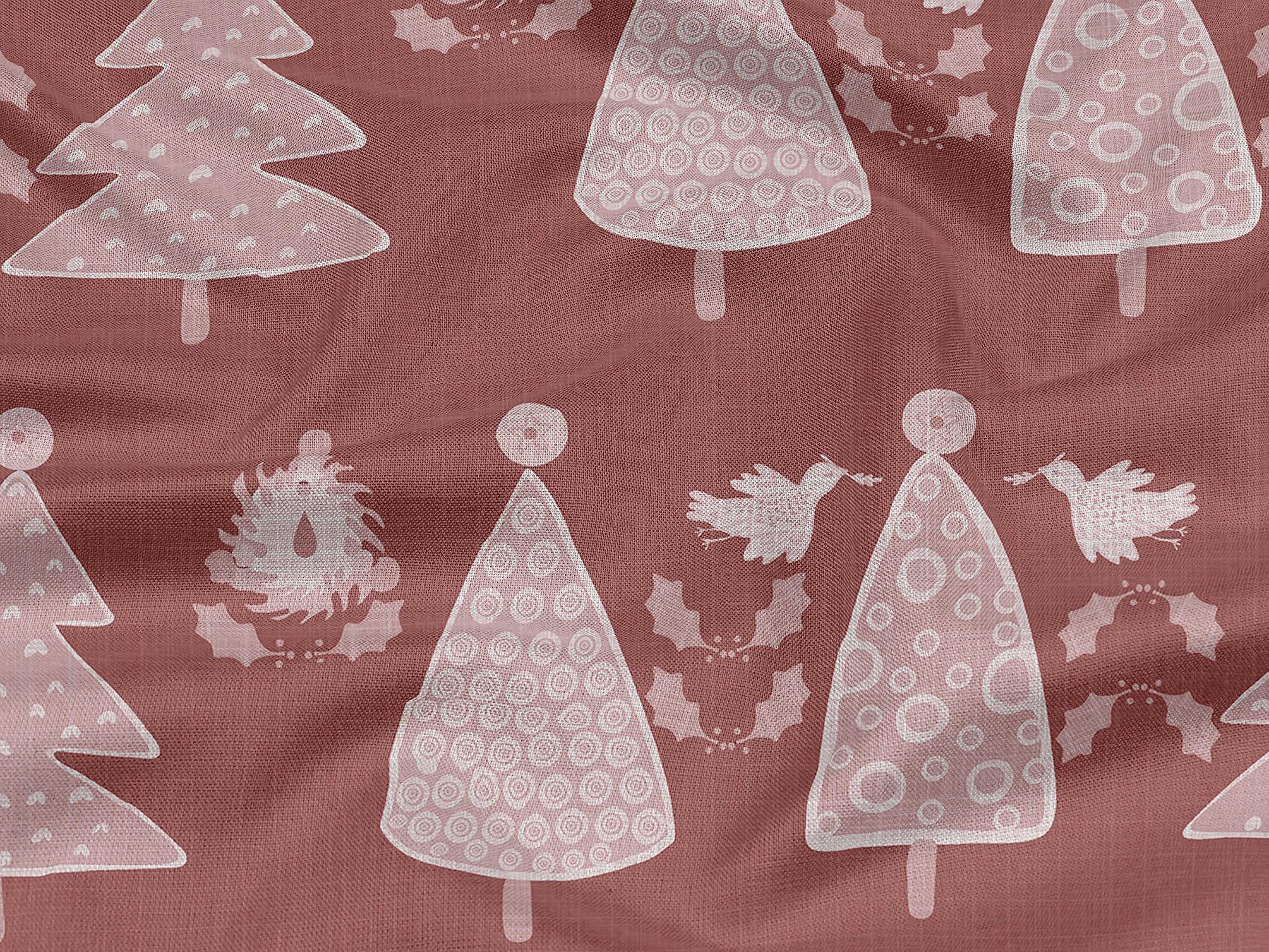 oneOone Rayon Red Fabric - 56 Inch Wide Printed Sewing Material by The Yard for DIY Clothing, Dresses & Home Decor Projects | Soft & Durable Fabric for Quilting, Crafts & Fashion Design