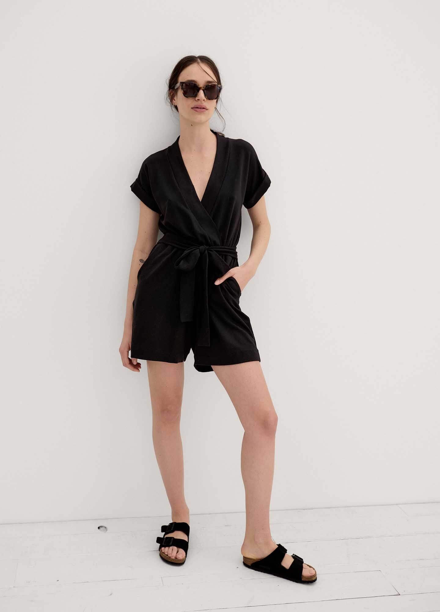 Stylish and Comfortable Nurse to Errands Romper - Perfect for Work, Running Errands, and Casual Outings