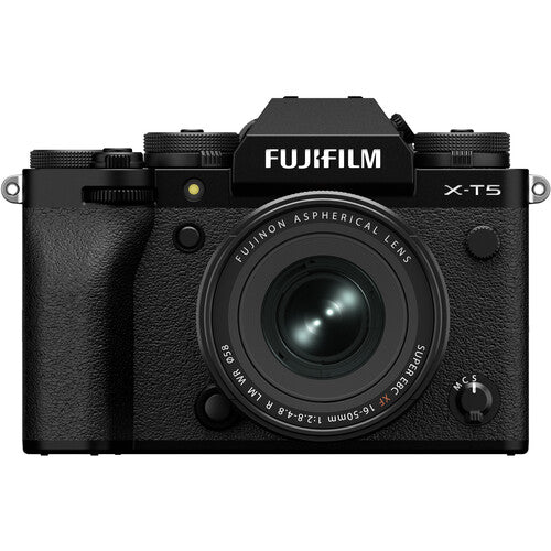 FUJIFILM X-T5 Mirrorless Digital Camera with XF 16-50mm f/2.8-4.8 Lens Kit (Black) - Professional Photography, Travel & Vlogging