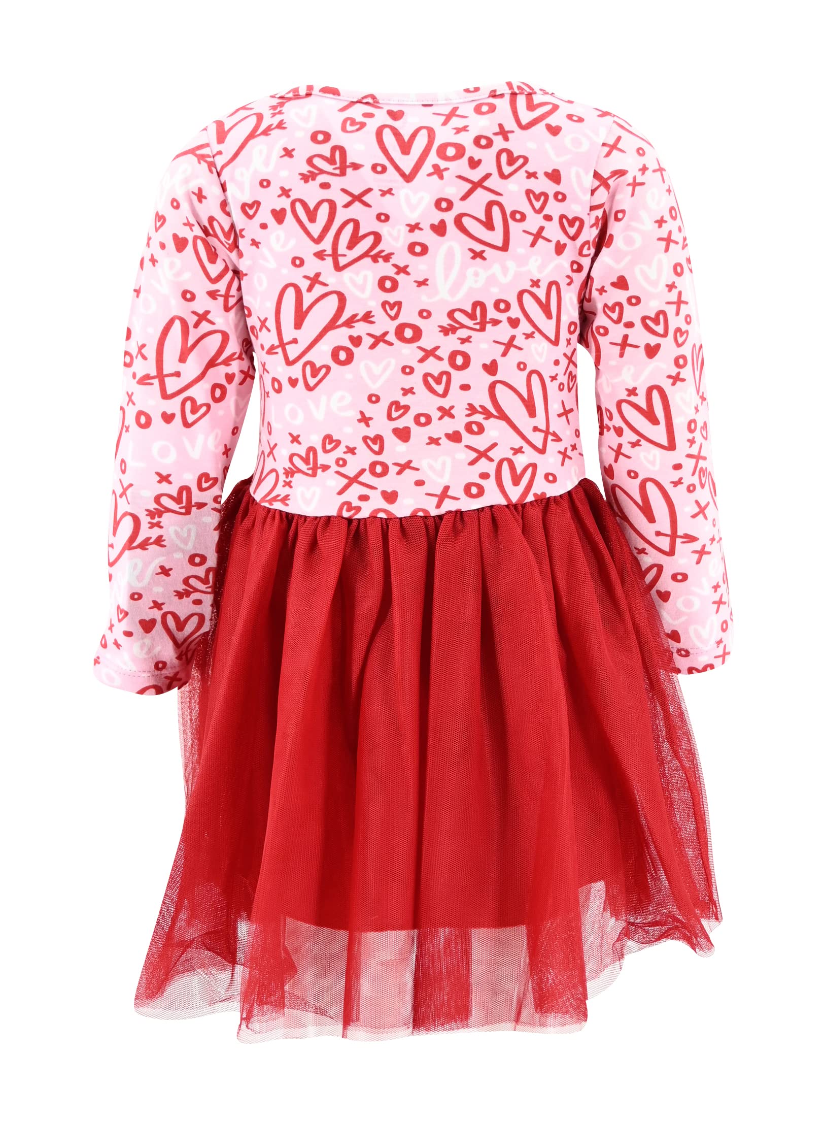 Girls Long Sleeve Tulle Tutu Dresses for Kids & Toddlers - Elegant Party, Birthday, Photo Shoot & Special Occasion Outfits