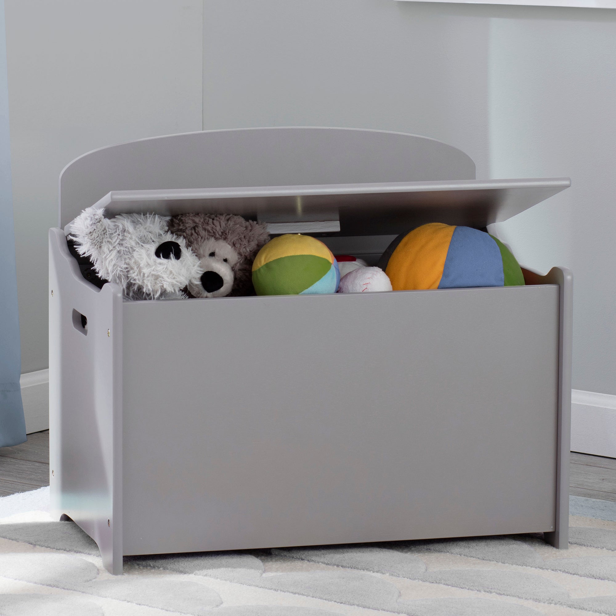 MySize Deluxe Toy Box - Large Storage Organizer for Kids' Toys, Books & Games | Perfect for Playrooms, Bedrooms & Daycares