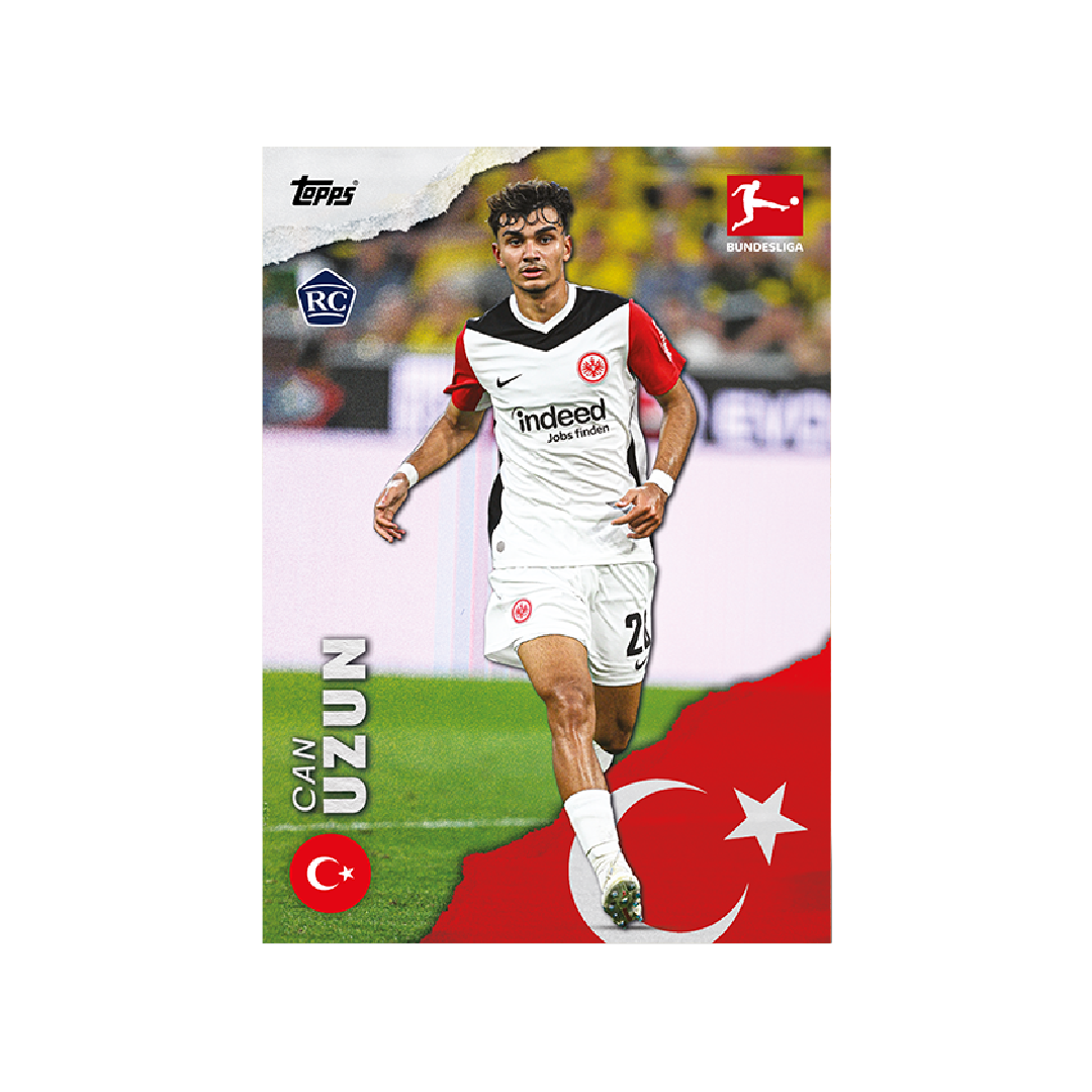 Topps Bundesliga International Stars 2024/25 Soccer Trading Cards - Collectible Football Player Cards for Fans & Collectors - Perfect for Trading, Gifting, and Display