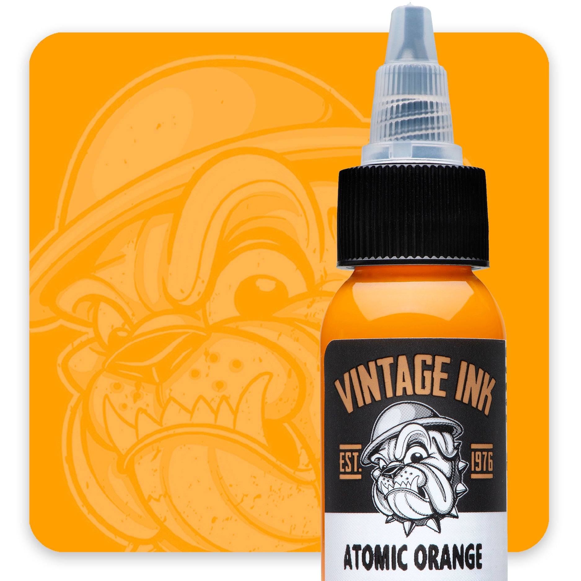 Eternal Vintage Ink - Atomic Orange Fountain Pen Ink for Calligraphy & Writing - Perfect for Journals, Letters, and Artistic Projects
