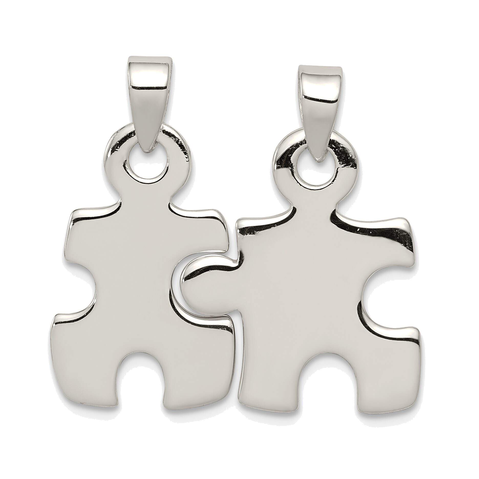 Sterling Silver Puzzle Pendant - Perfect for Gifts & Everyday Wear