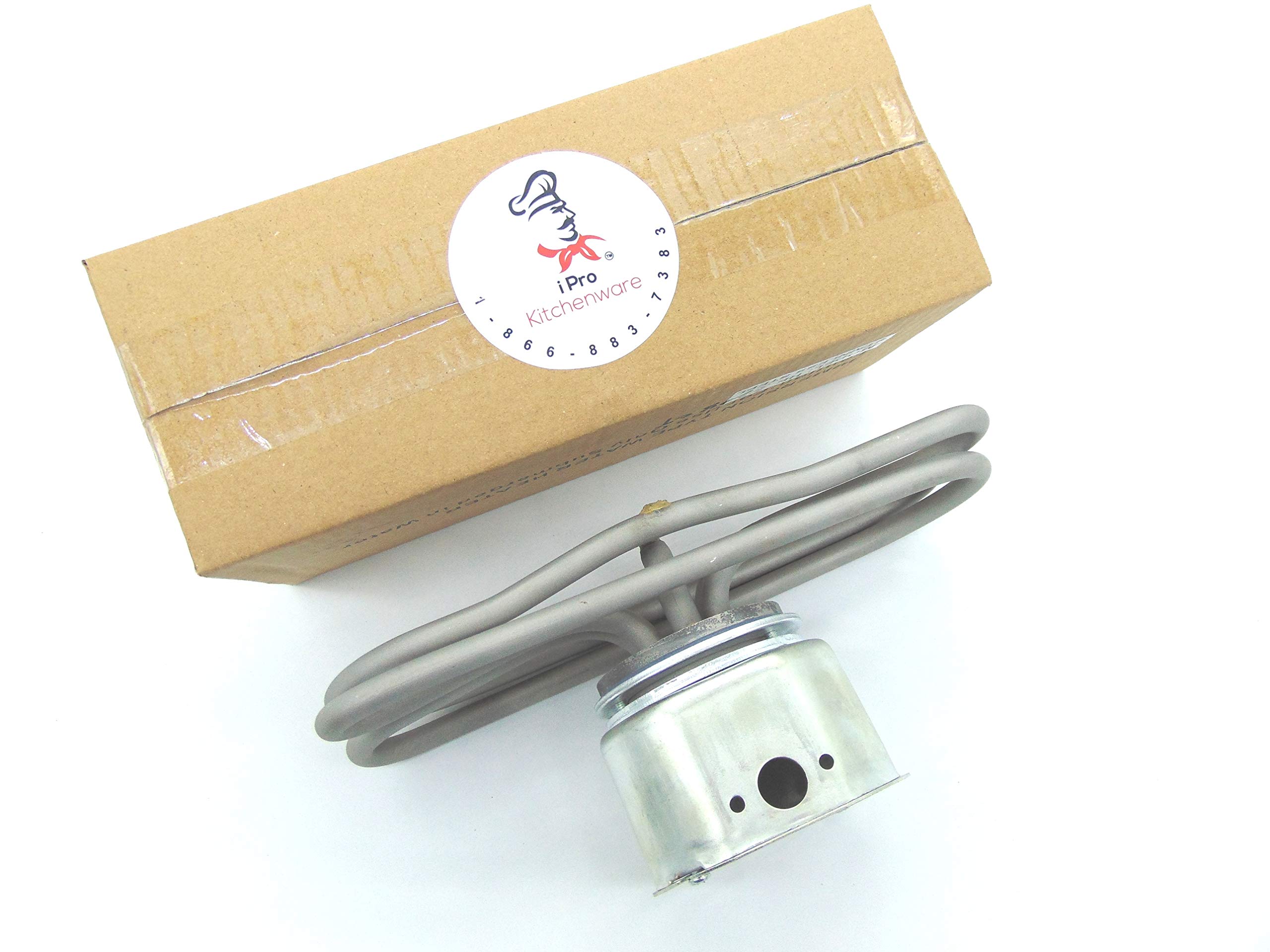 5000W Electric Water Immersion Heater Element for Steam Tables & Buffet Warmers - 208V 1-Phase Commercial Food Warming Solution - Perfect for Catering, Restaurants and Buffet Service