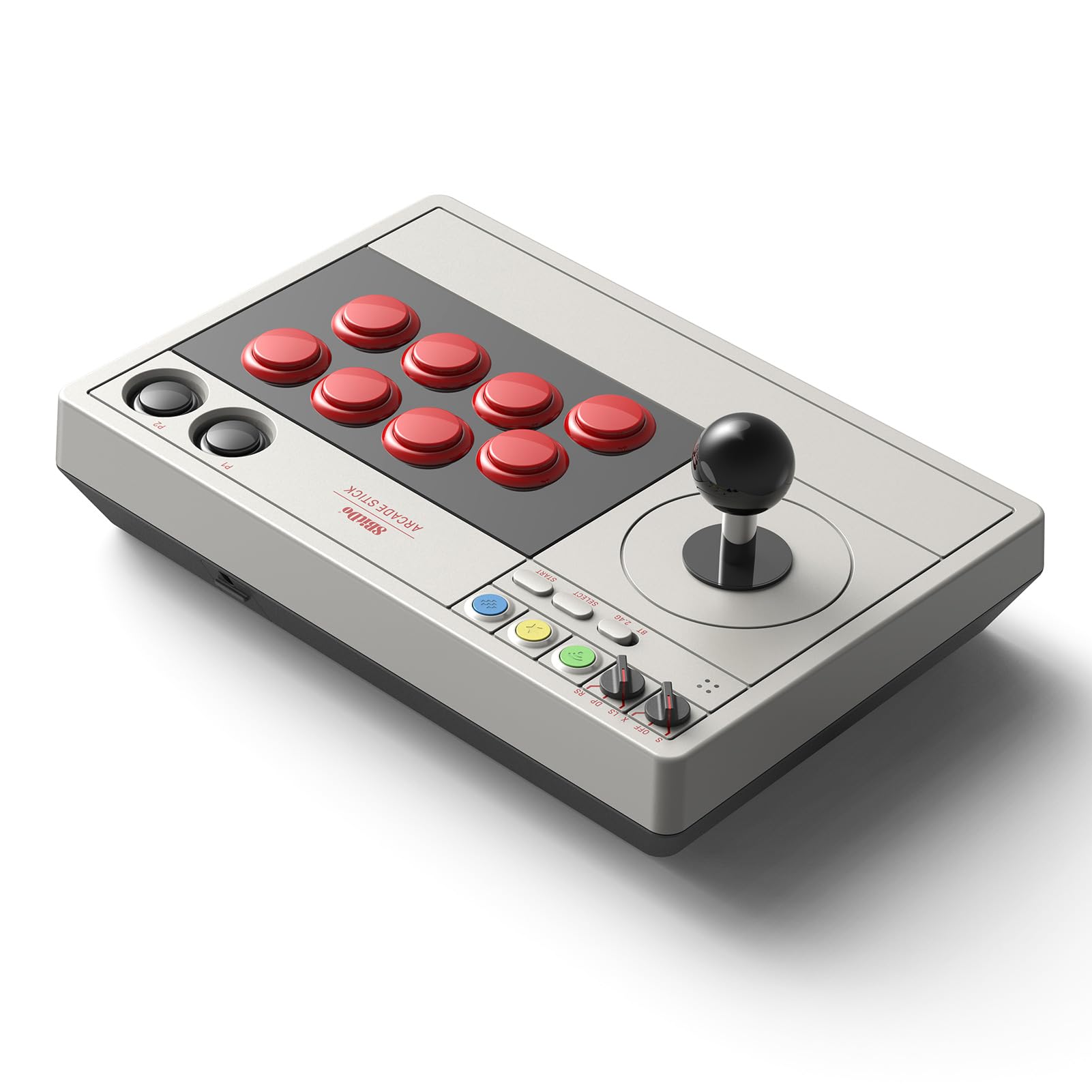Wireless Arcade Joystick for Nintendo Switch & PC - Bluetooth Game Controller for Retro Gaming & Fighting Games - Perfect for Home Arcade & Competitive Play