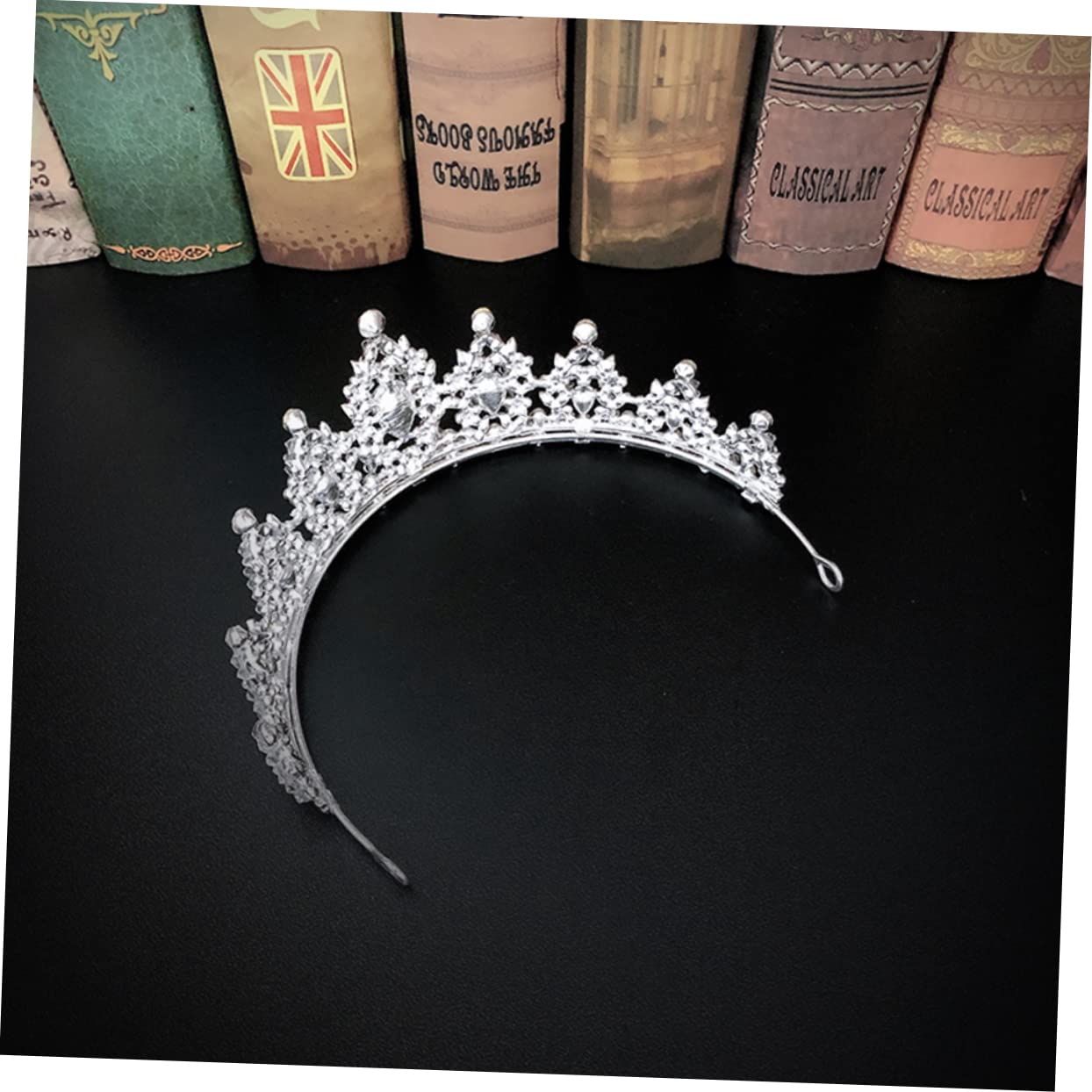 Beavorty 2 Pack Silver Rhinestone Wedding Tiara Crown for Women - Bridal Headpiece for Wedding, Prom, Quinceanera, Bar Mitzvah, Pageant & Special Occasions | Elegant Princess Hair Accessory for Brides & Dancers