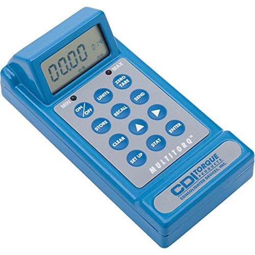 CDI Torque 1600-MT Digital Torque Wrench with Case & Charger - Professional Torque Meter for Automotive, Industrial & DIY Use