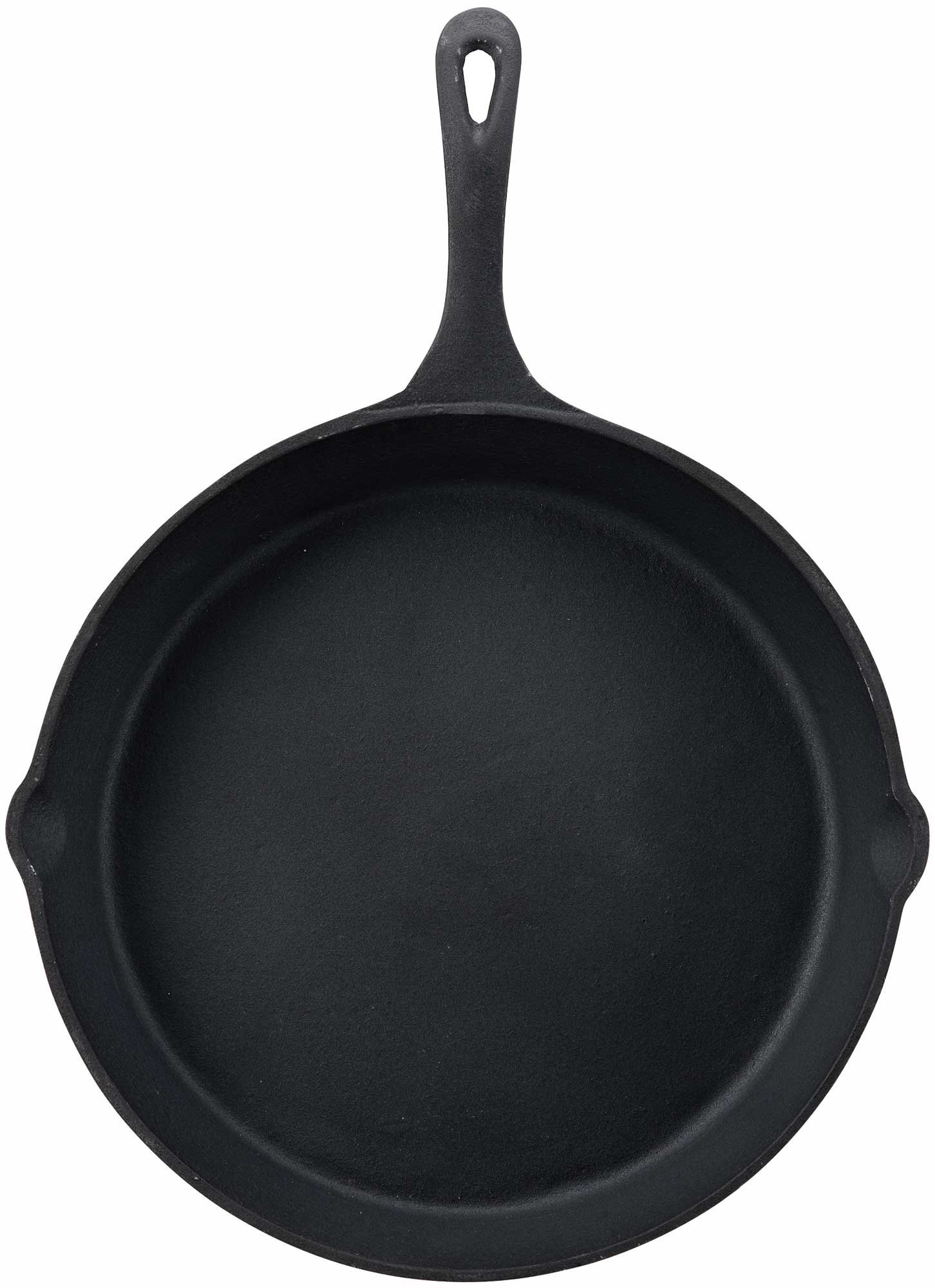 Premium Winco 12-Inch Cast Iron Skillet - Pre-Seasoned, Heavy Duty Cookware for Stovetop, Oven & Grill - Perfect for Searing, Frying, Baking & Camping Cooking